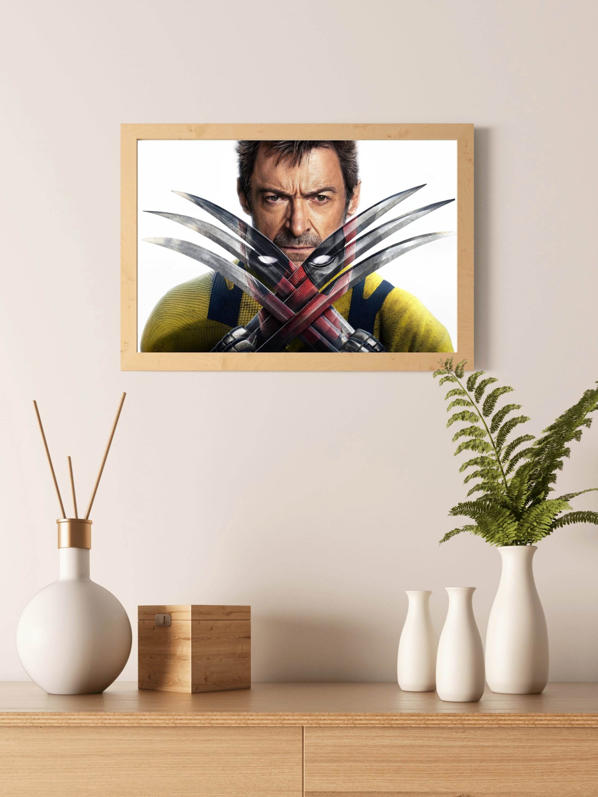 Wolverine Claws Wall Art - beink online art store