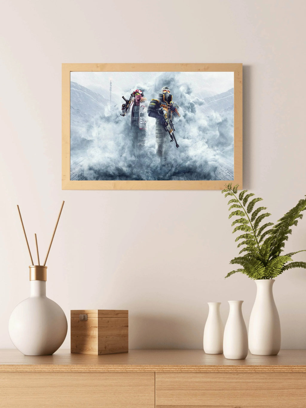 Warface Breakout Cold Sun Gaming Wall Art - beink online art store