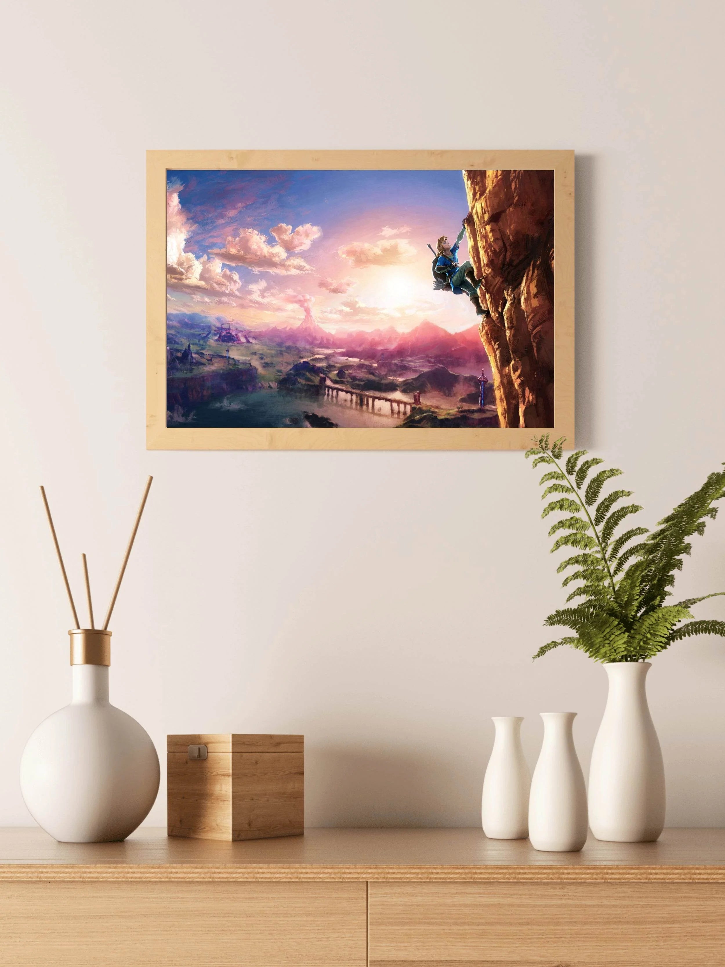 The Legends of Zelda Gaming Wall Art - beink online art store