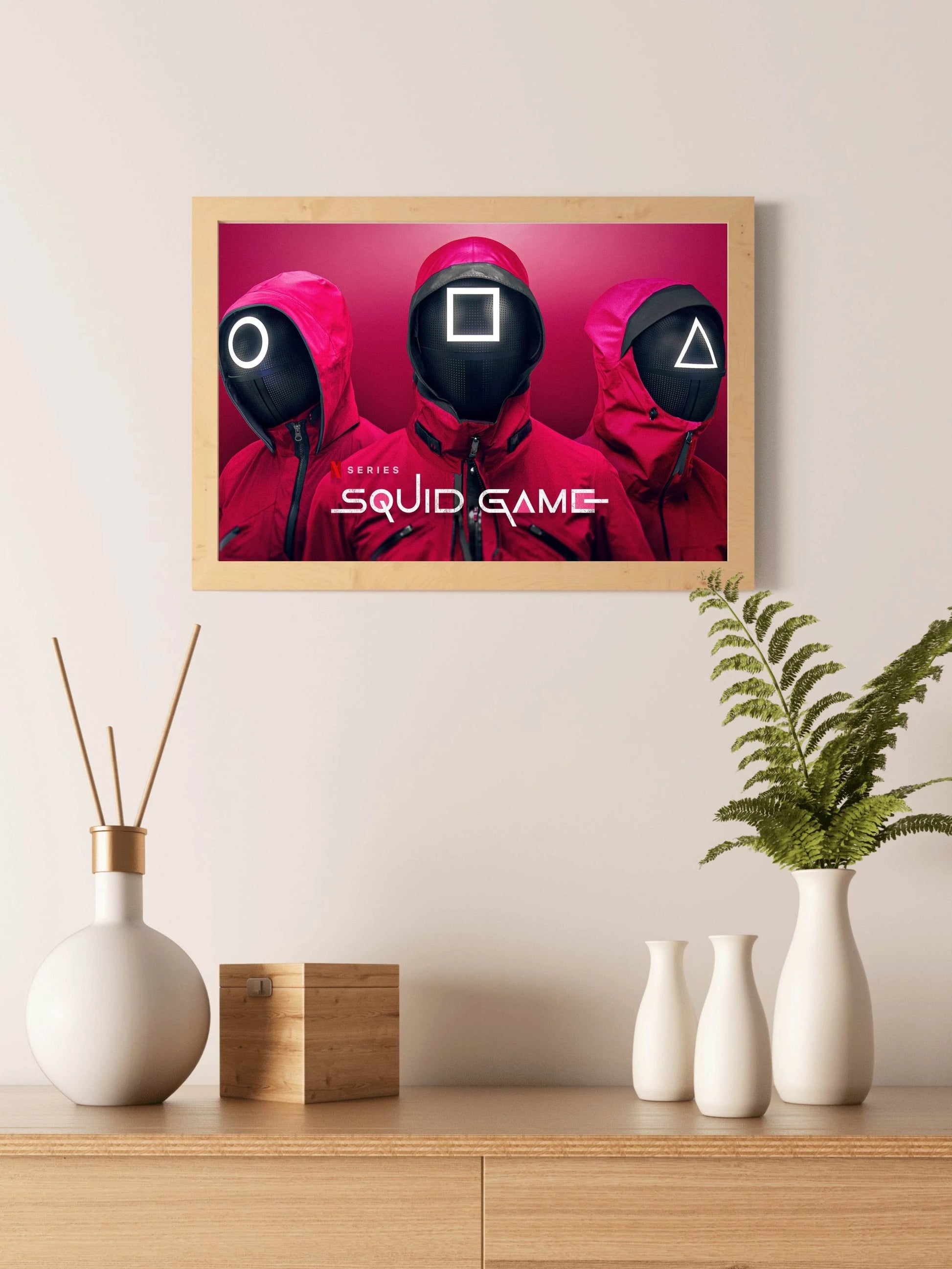 Squid Game Wall Art - beink online art store