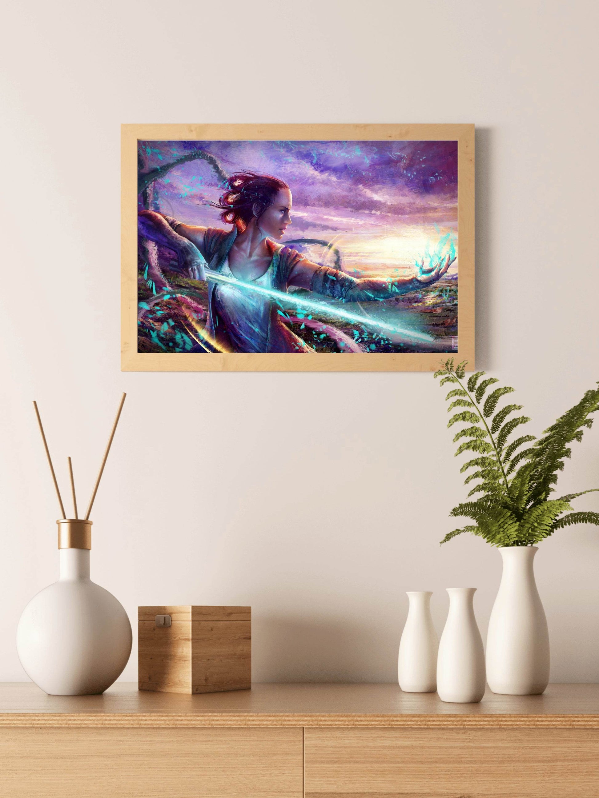 star wars the force awakens Wall Art - beink online art store