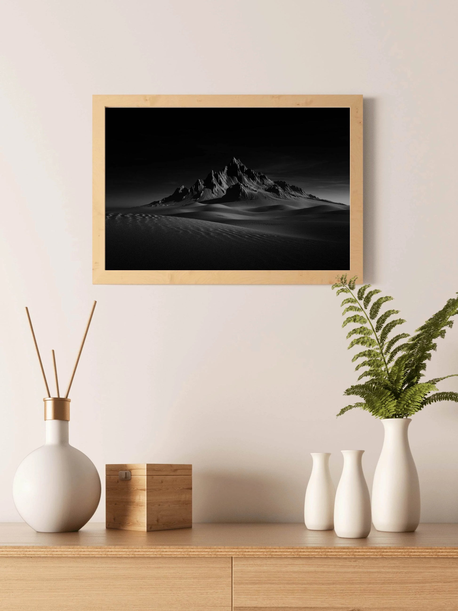 Desert Black & White Wall Art - beink online art store