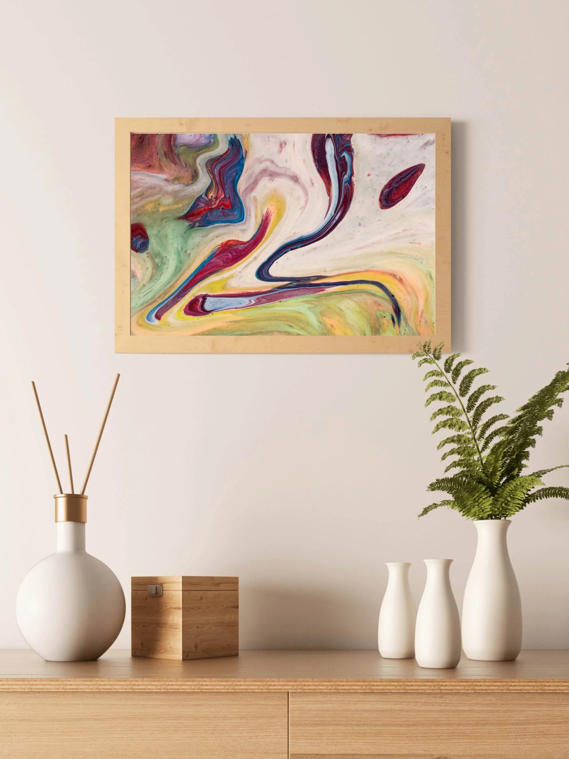 Irregular Patterns Abstract Wall Art - beink online art store