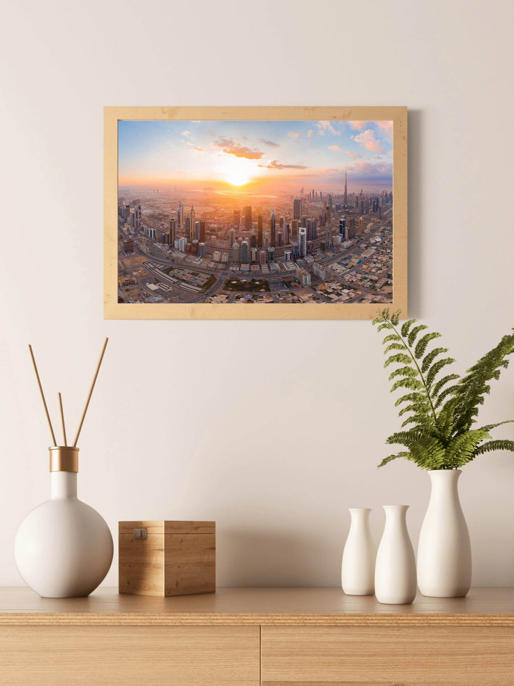 A Panoroma of the Skyline Wall Art - beink online art store