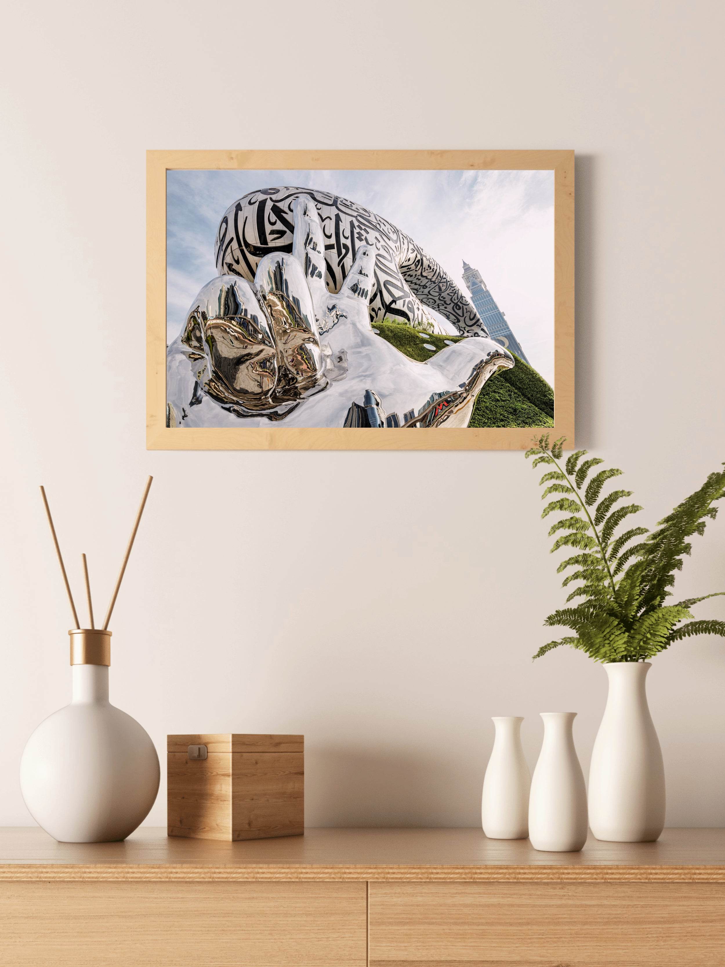 Three Finger Salute Wall Art - beink online art store