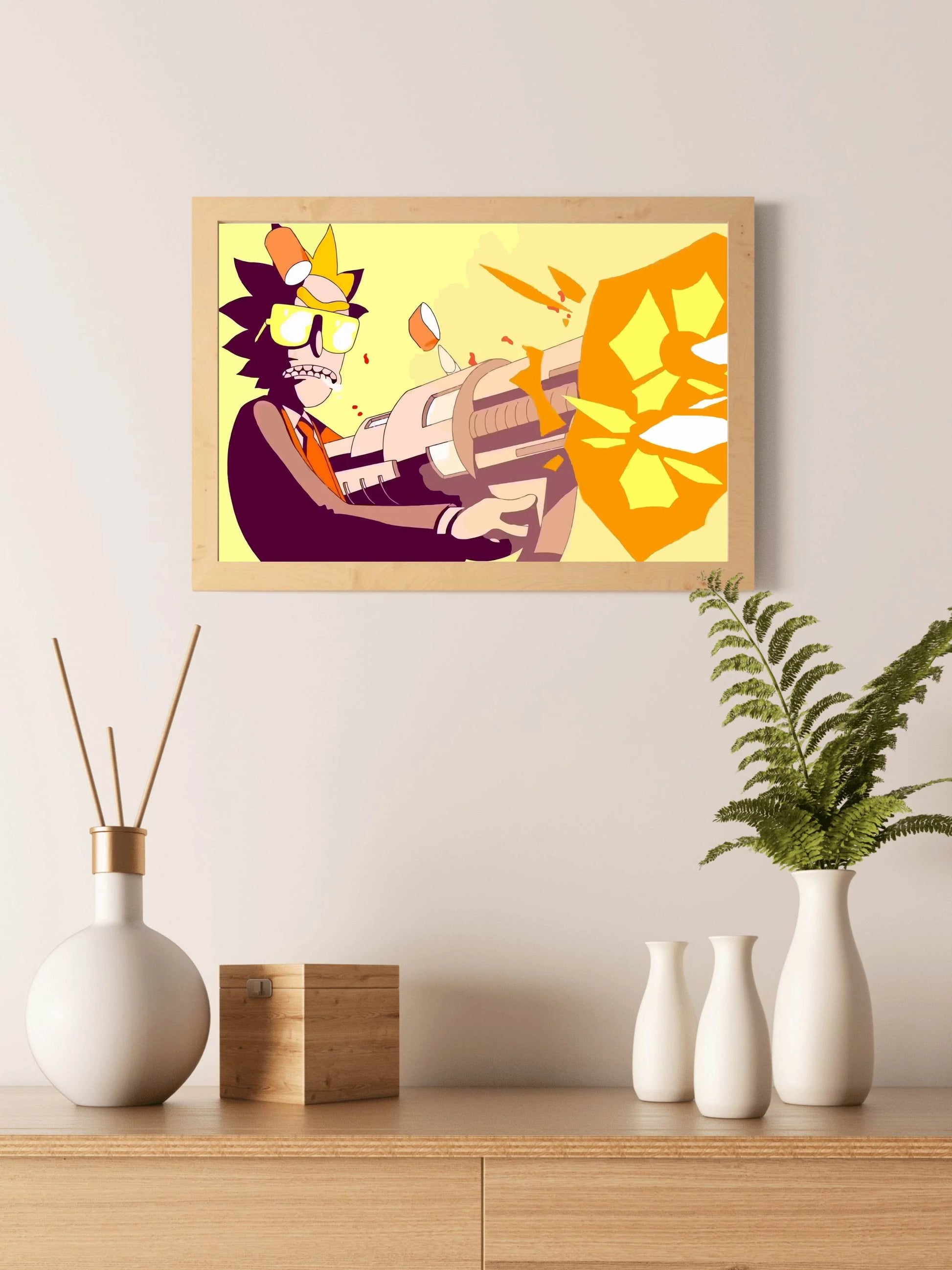 Rick Sanchez Wall Art - beink online art store