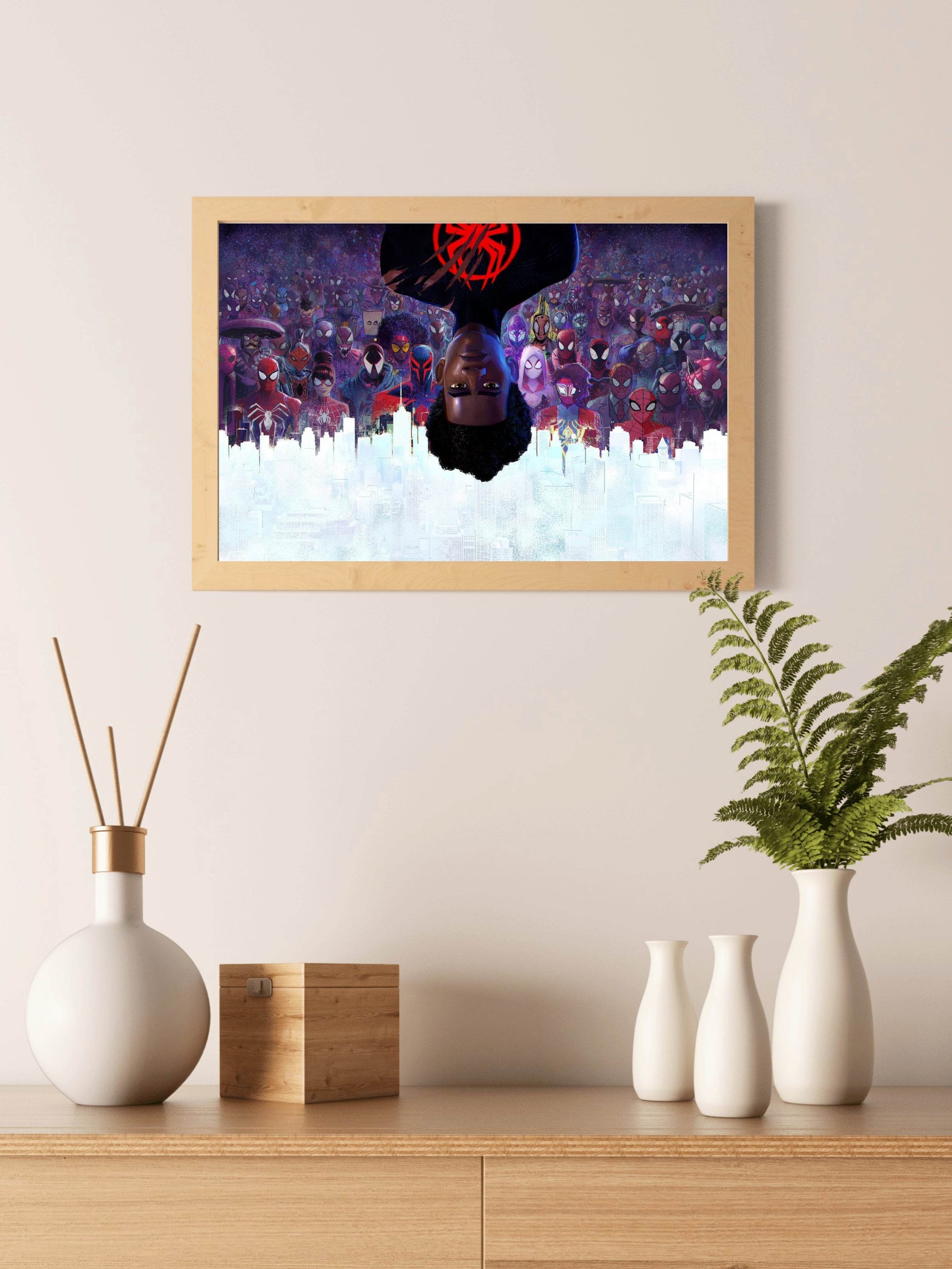 spider man miles morales Wall Art - beink online art store