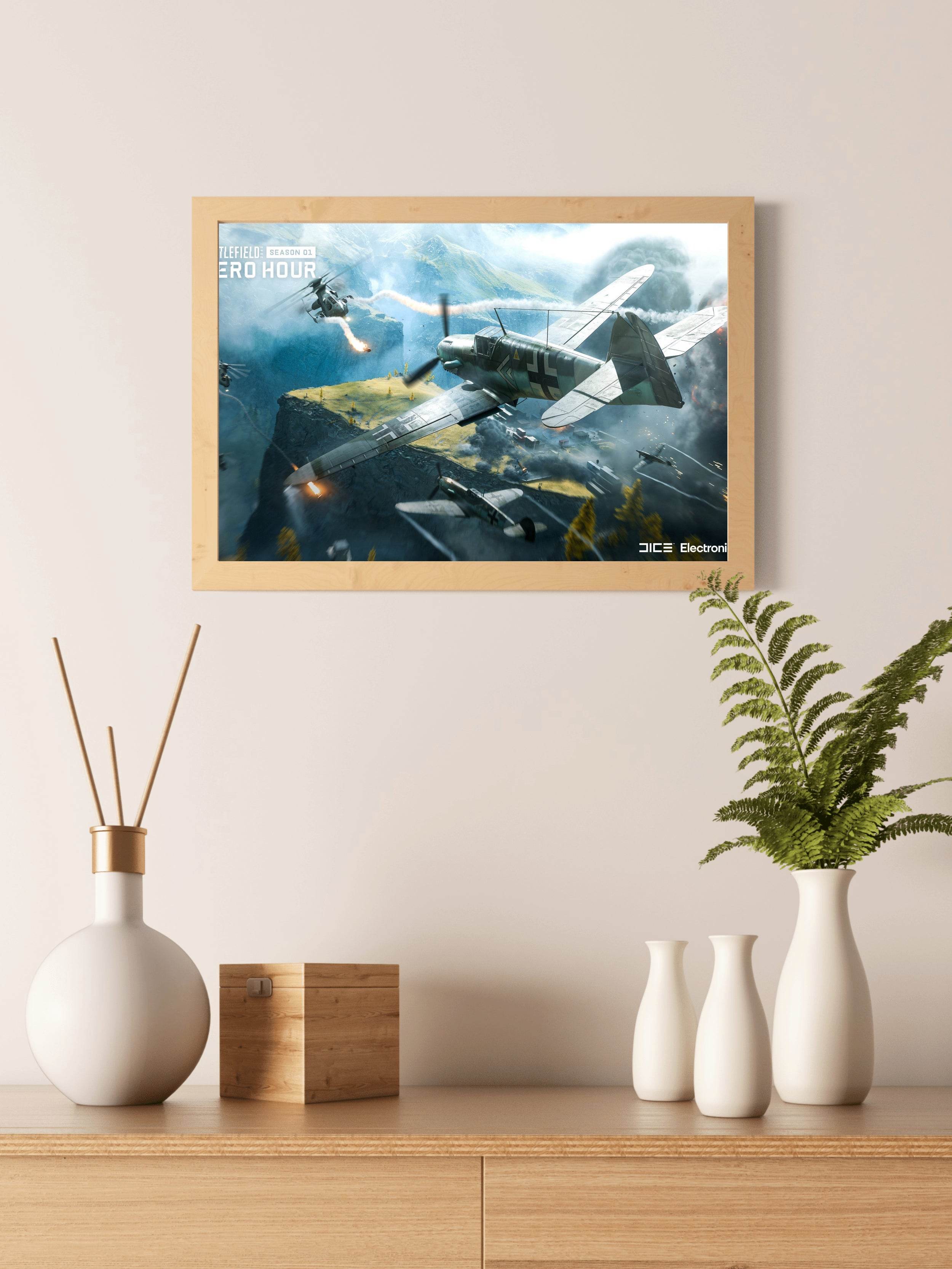 Battlefield 2042 Aerial combat Gaming Wall Art - beink online art store