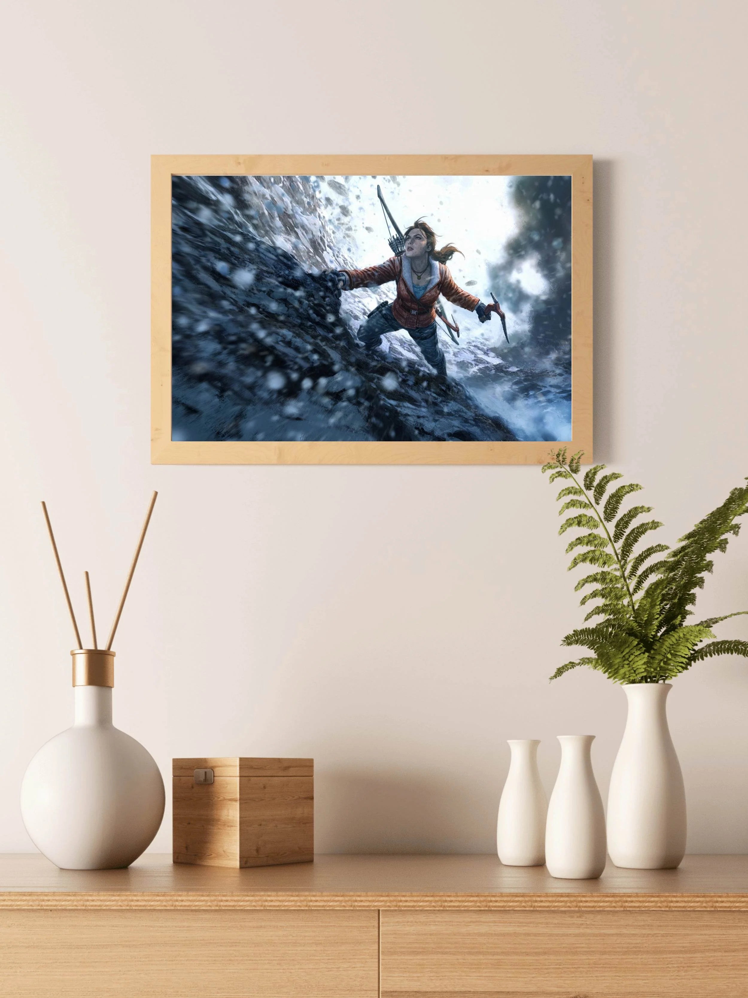 Tomb Raider Gaming Wall Art - beink online art store