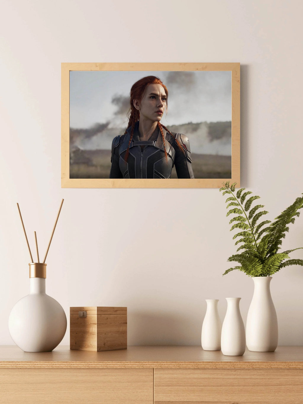 Natasha Romanova Black Widow Wall Art - beink online art store