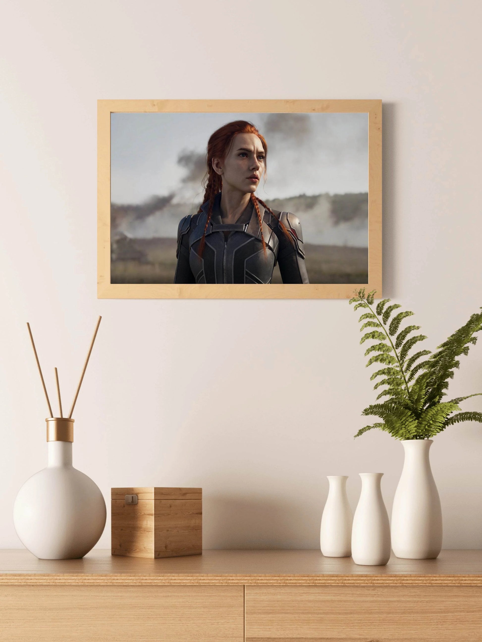 Natasha Romanova Black Widow Wall Art - beink online art store