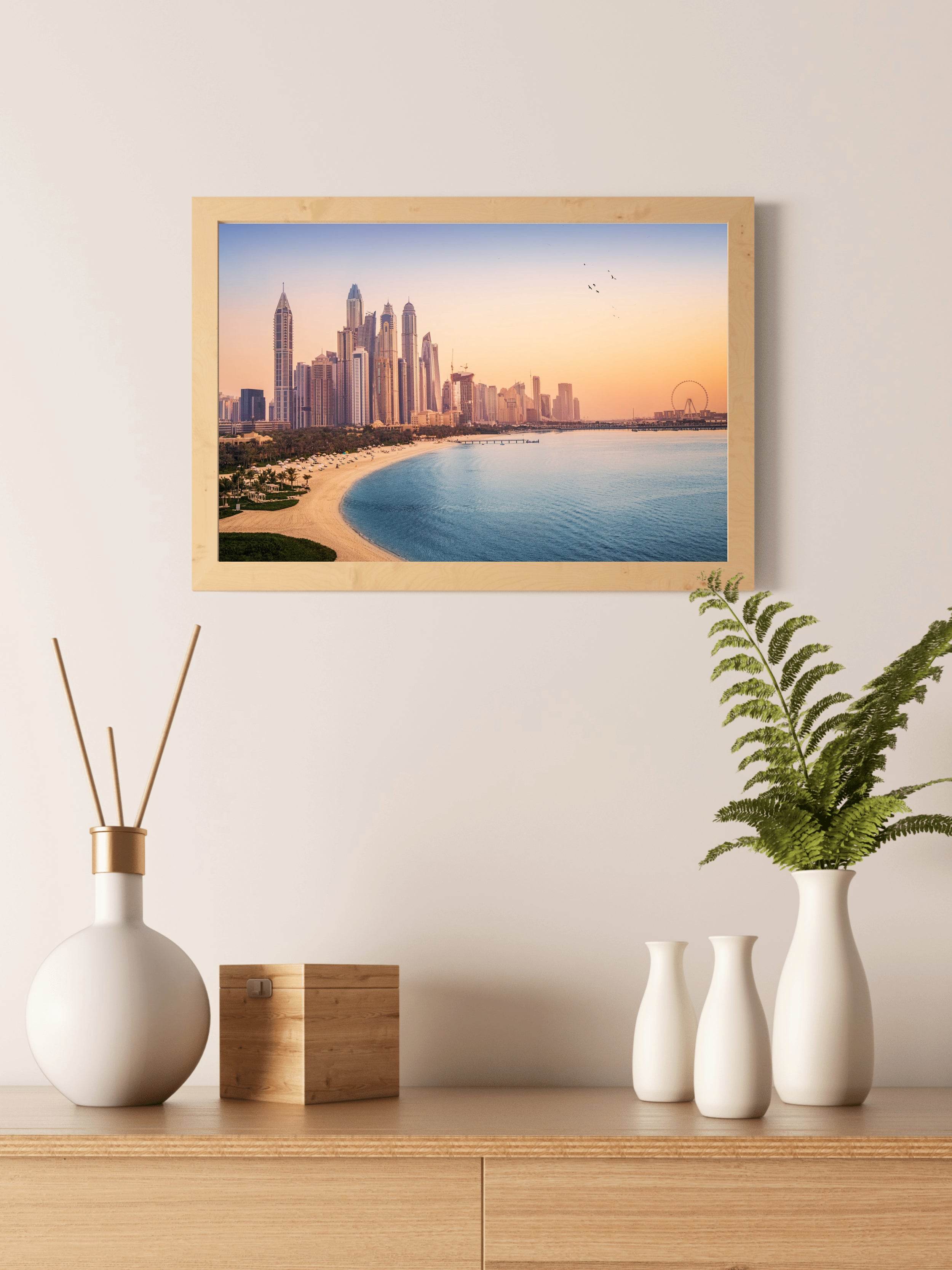 Dawn Over the Metropolis Wall Art - beink online art store