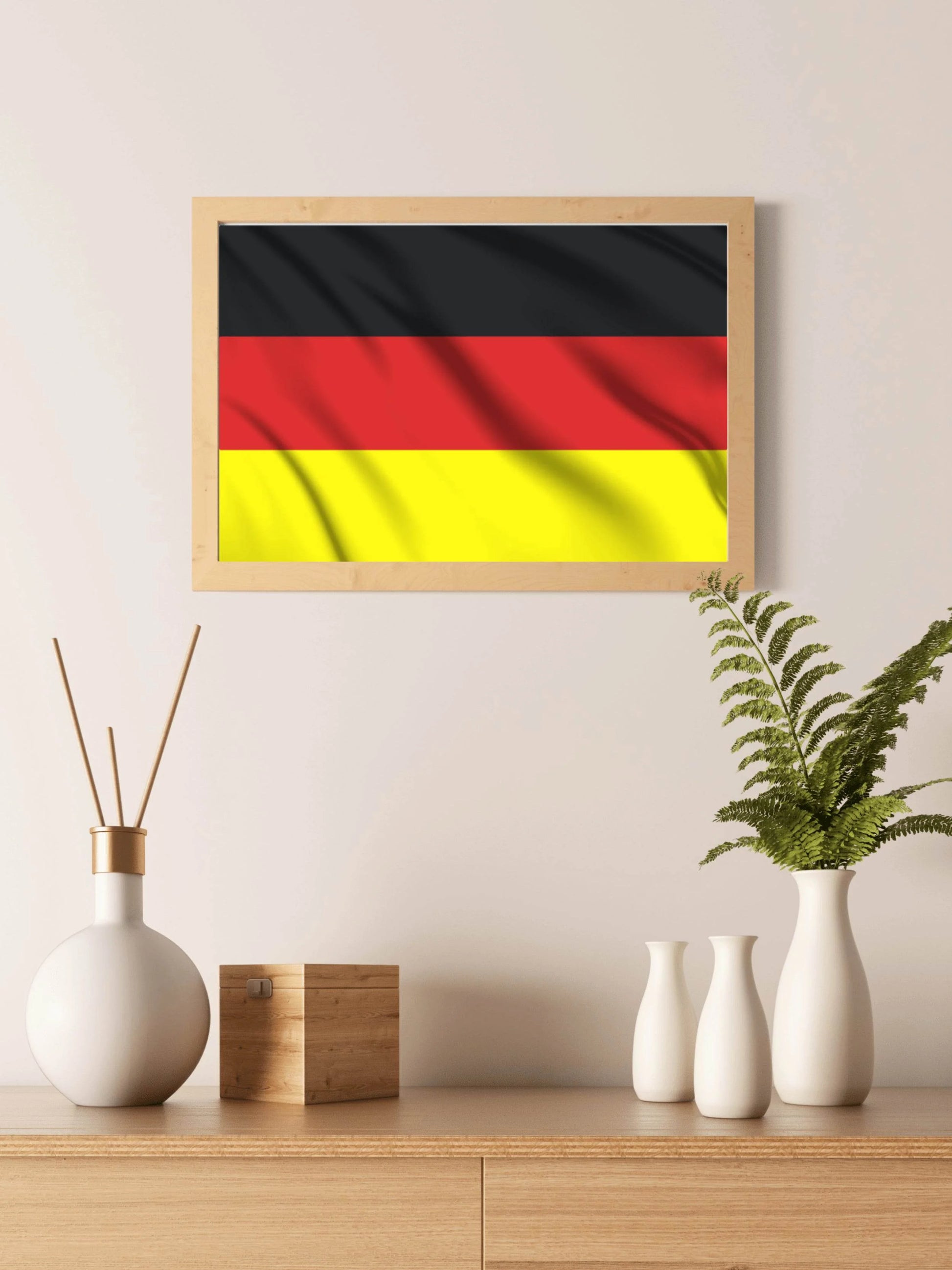 Germany National Flag Wall Art - beink online art store