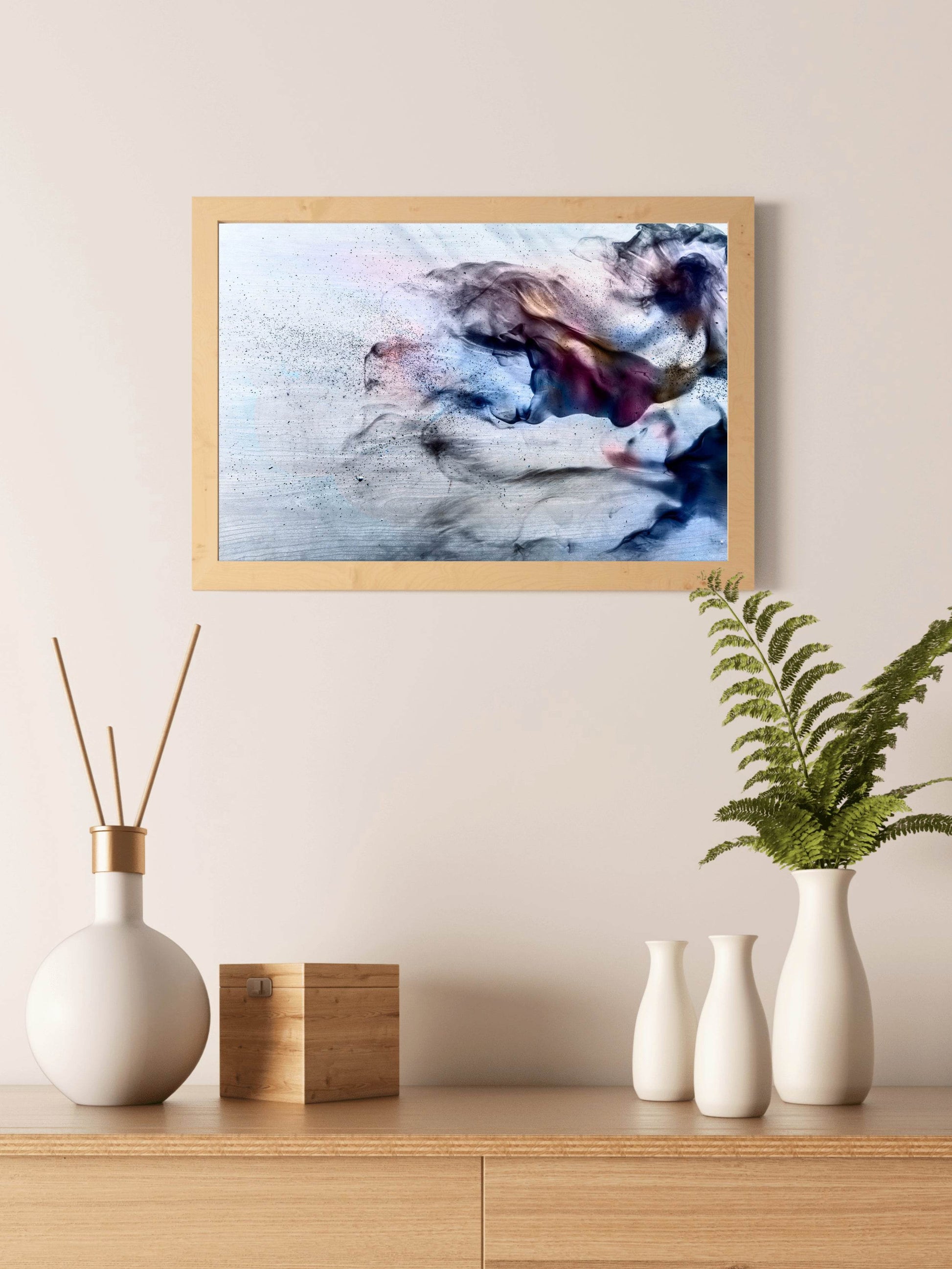 Ink Splash Abstract Wall Art - beink online art store