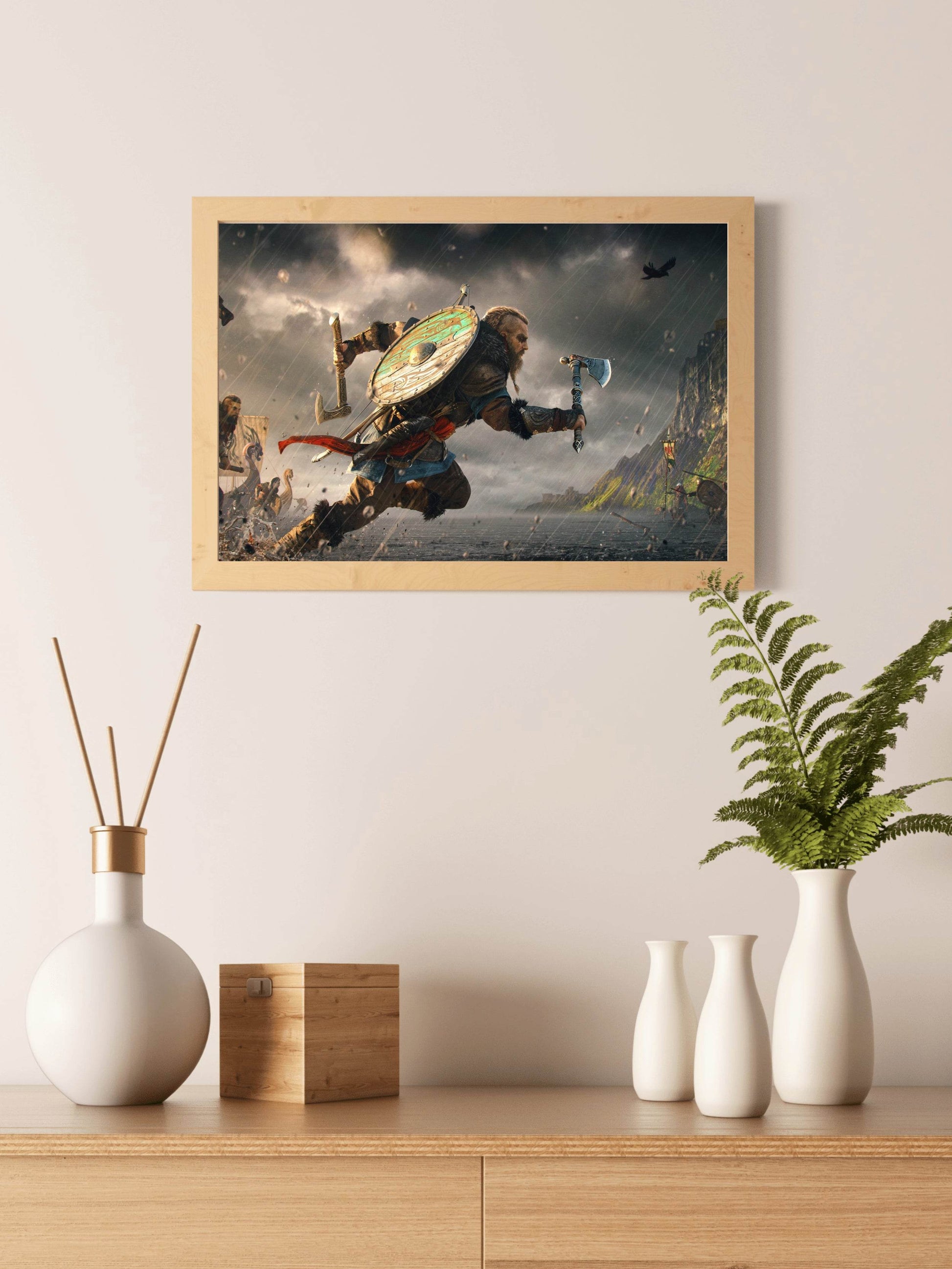 Assassin's Creed Valhalla Gaming Wall Art - beink online art store