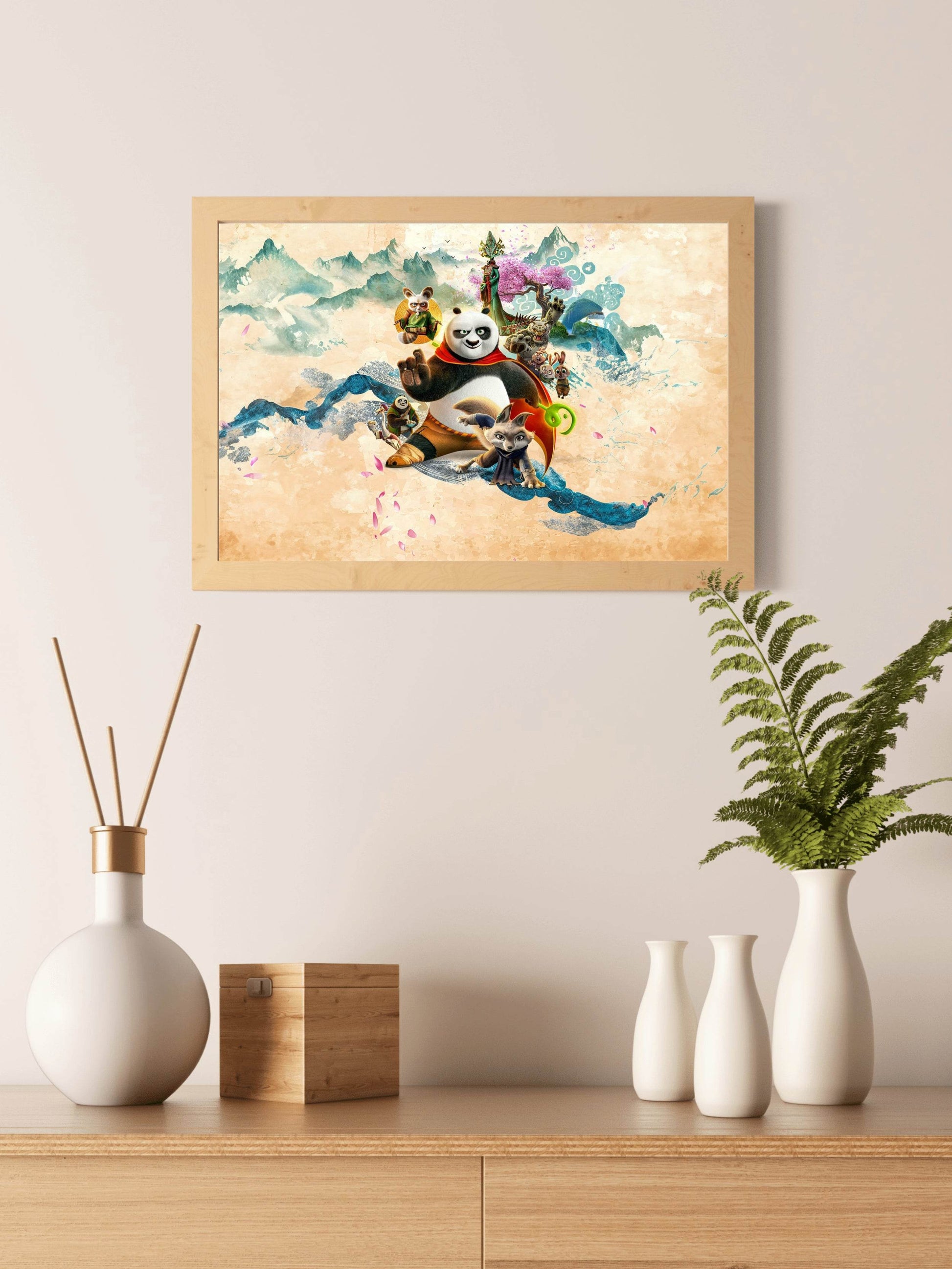 Kung Fu Panda 4 Wall Art - beink online art store