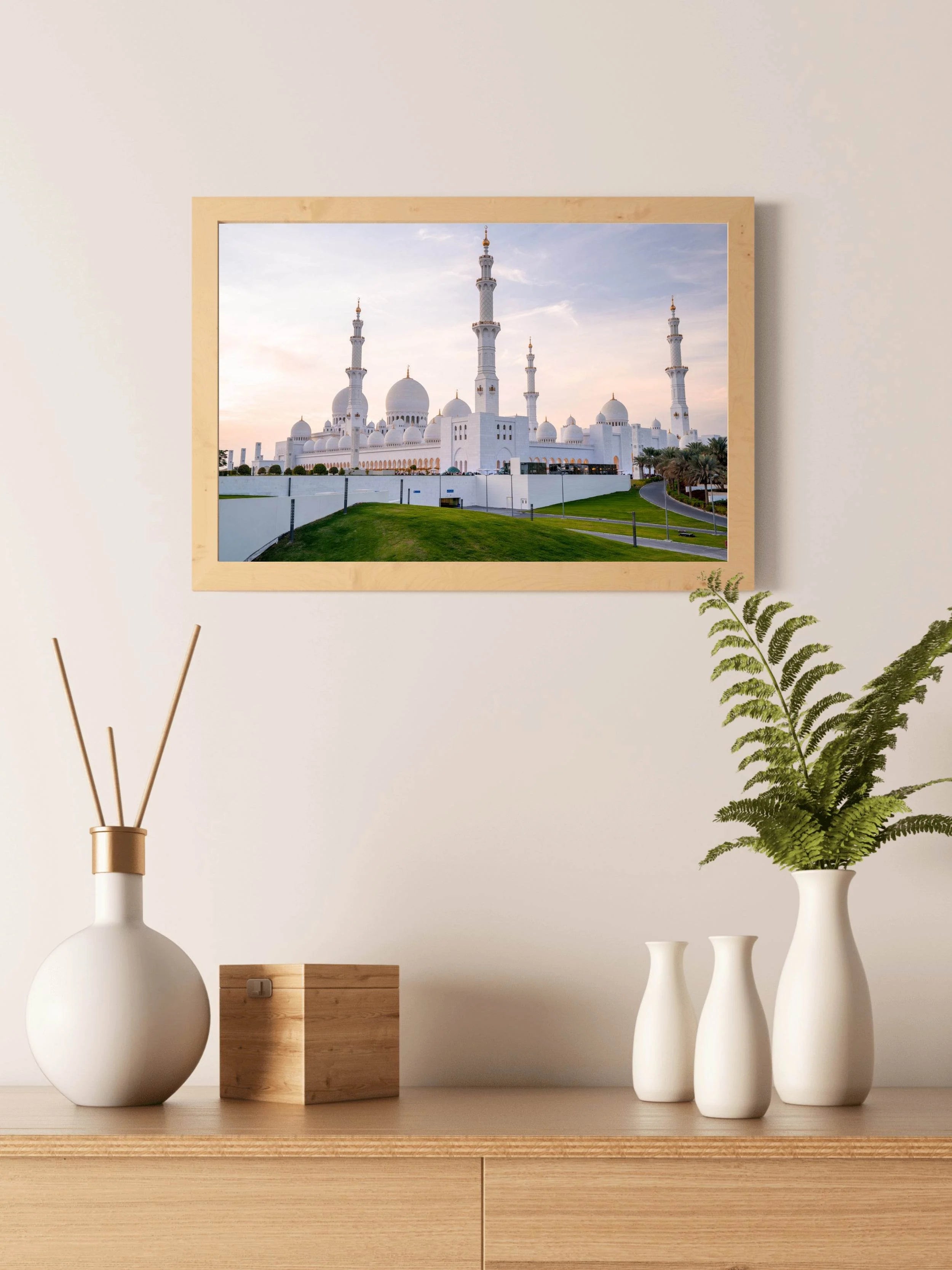 Silhouette of Islam Wall Art - beink online art store