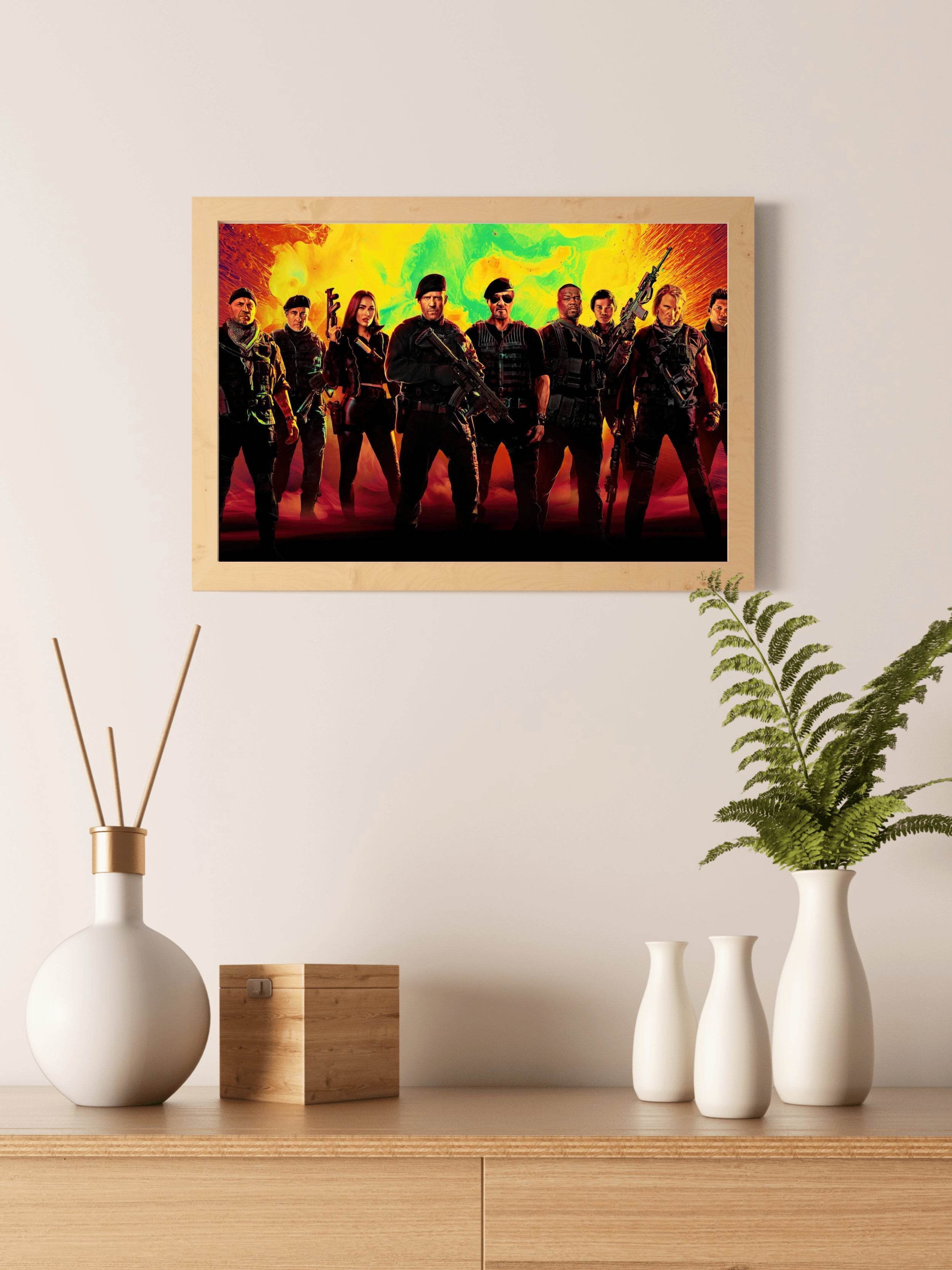 The Expendables Gaming Wall Art - beink online art store