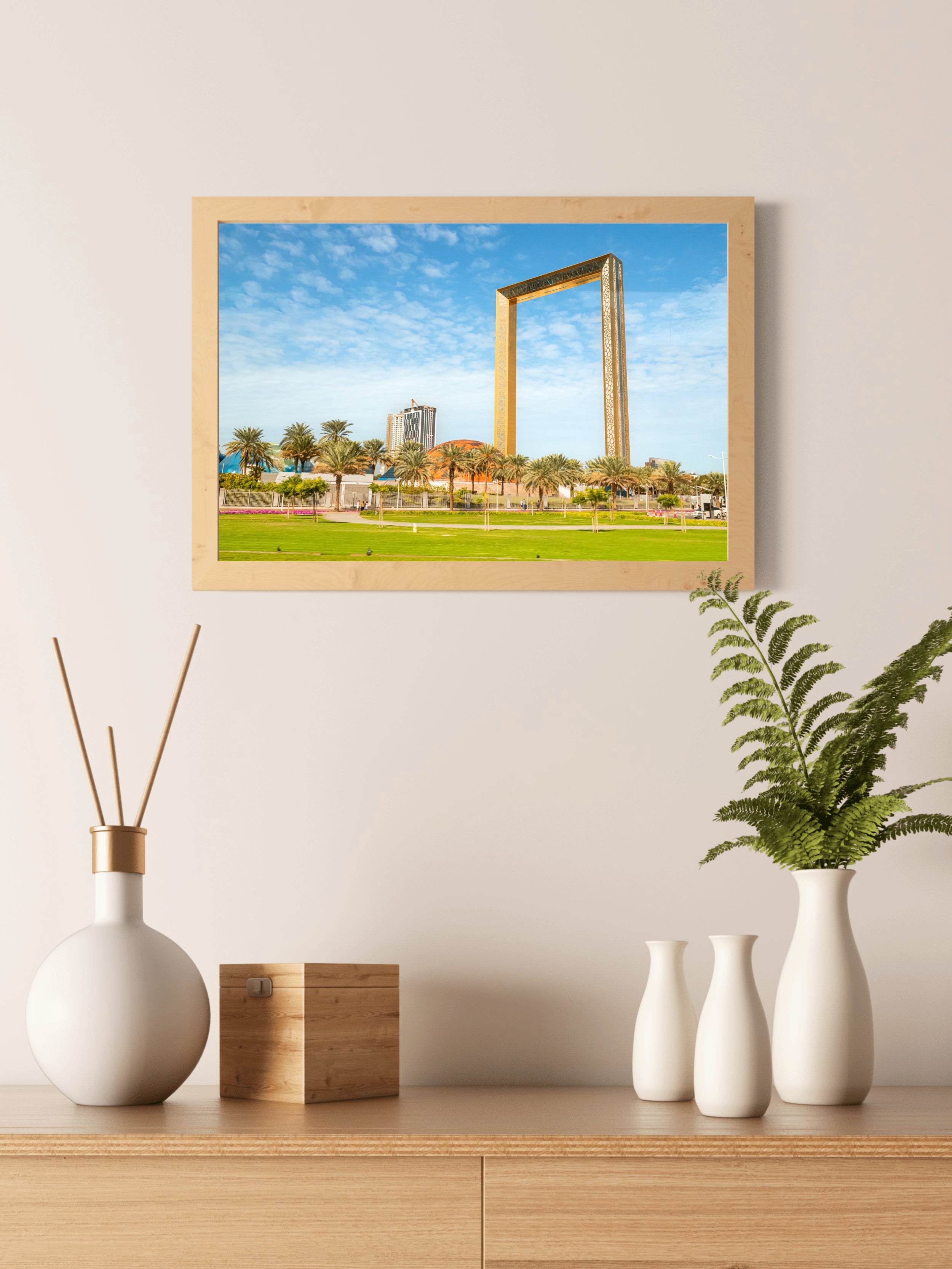 The Golden Frame Wall Art - beink online art store