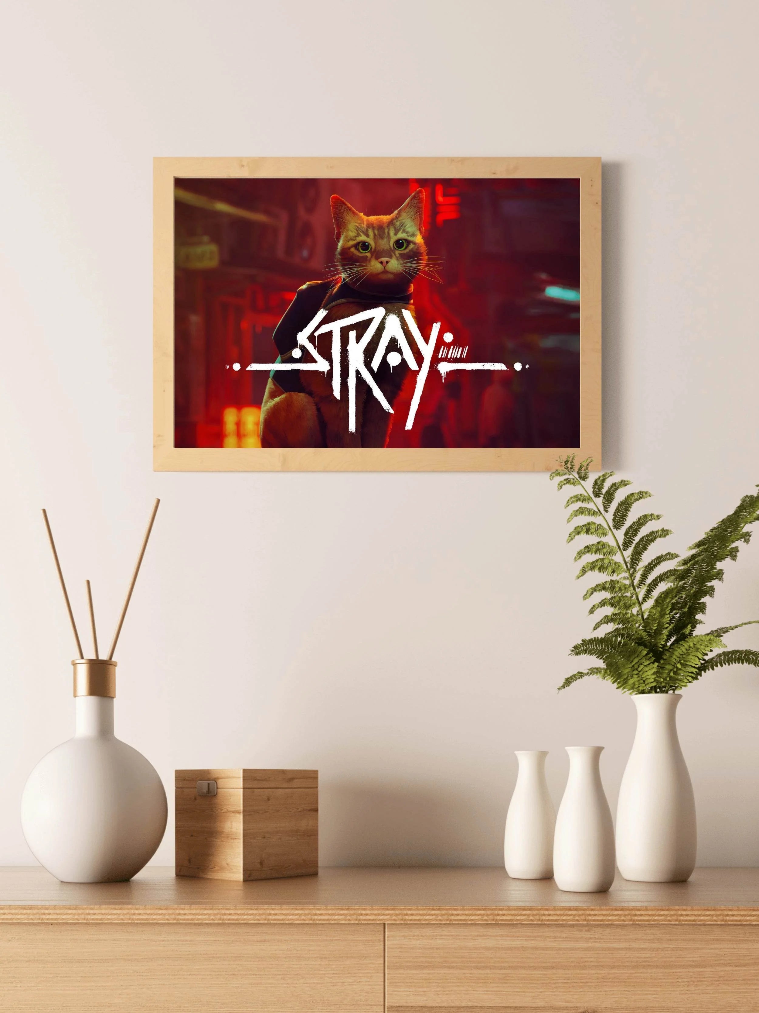 STRAY CATS Gaming Wall Art - beink online art store
