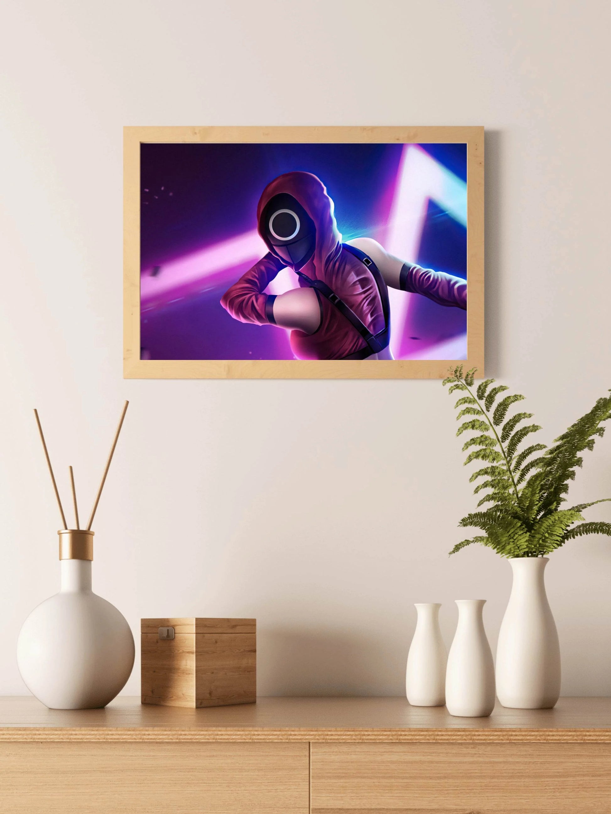 Squid Game Wall Art - beink online art store