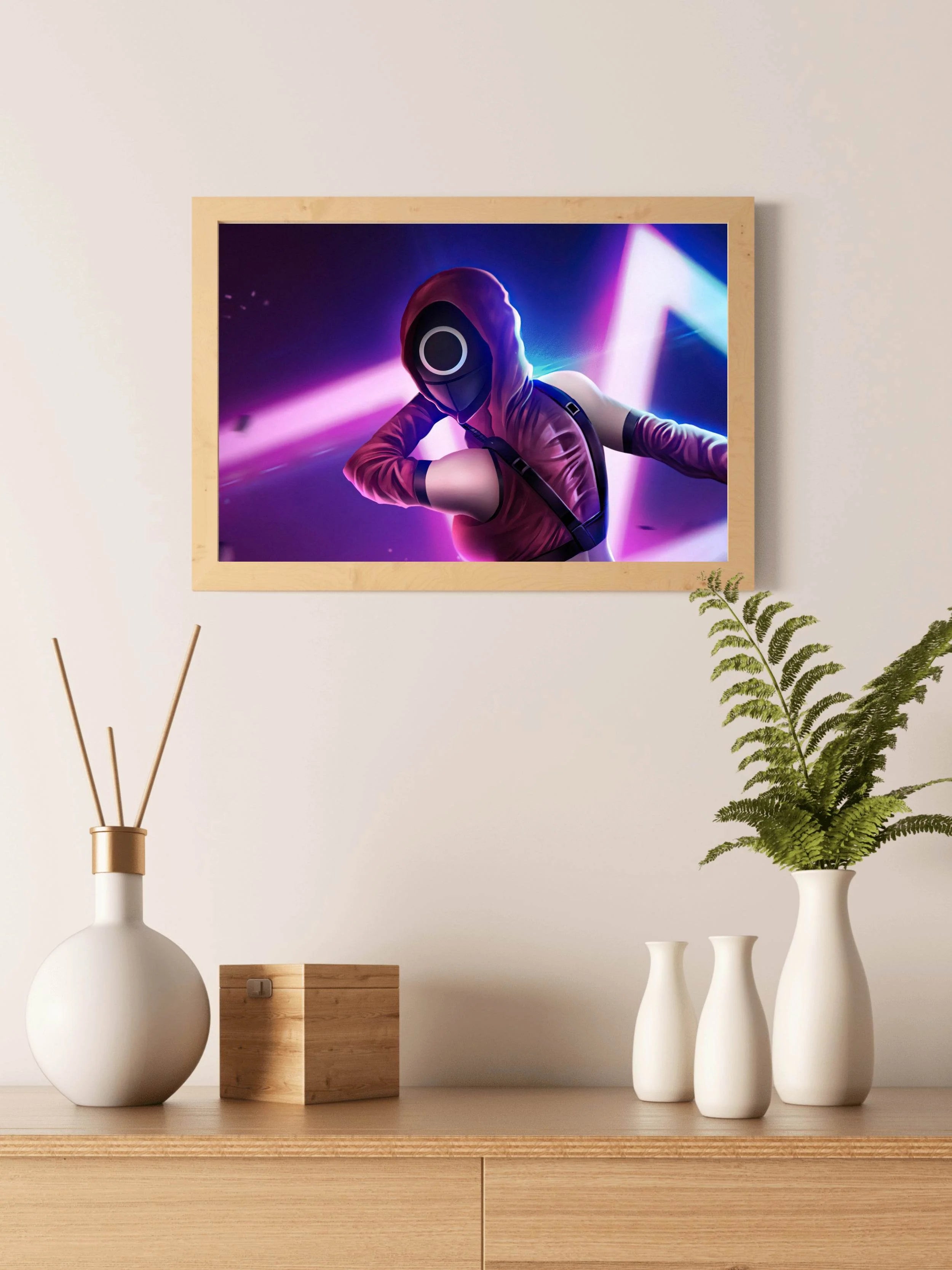 Squid Game Wall Art - beink online art store