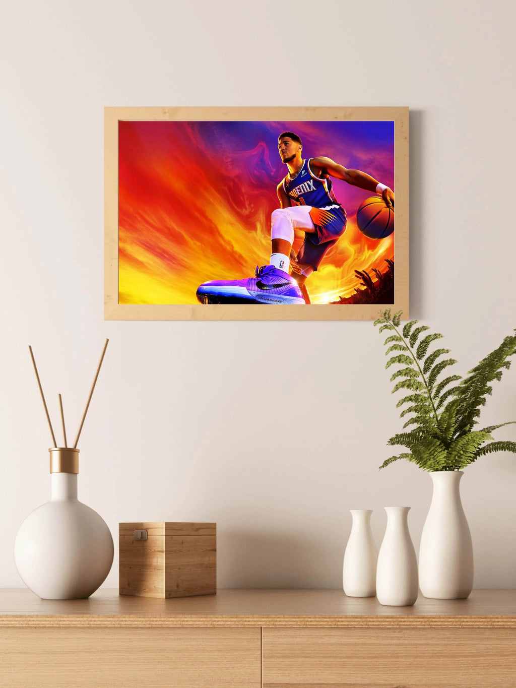 NBA 2K23 Gaming Wall Art - beink online art store