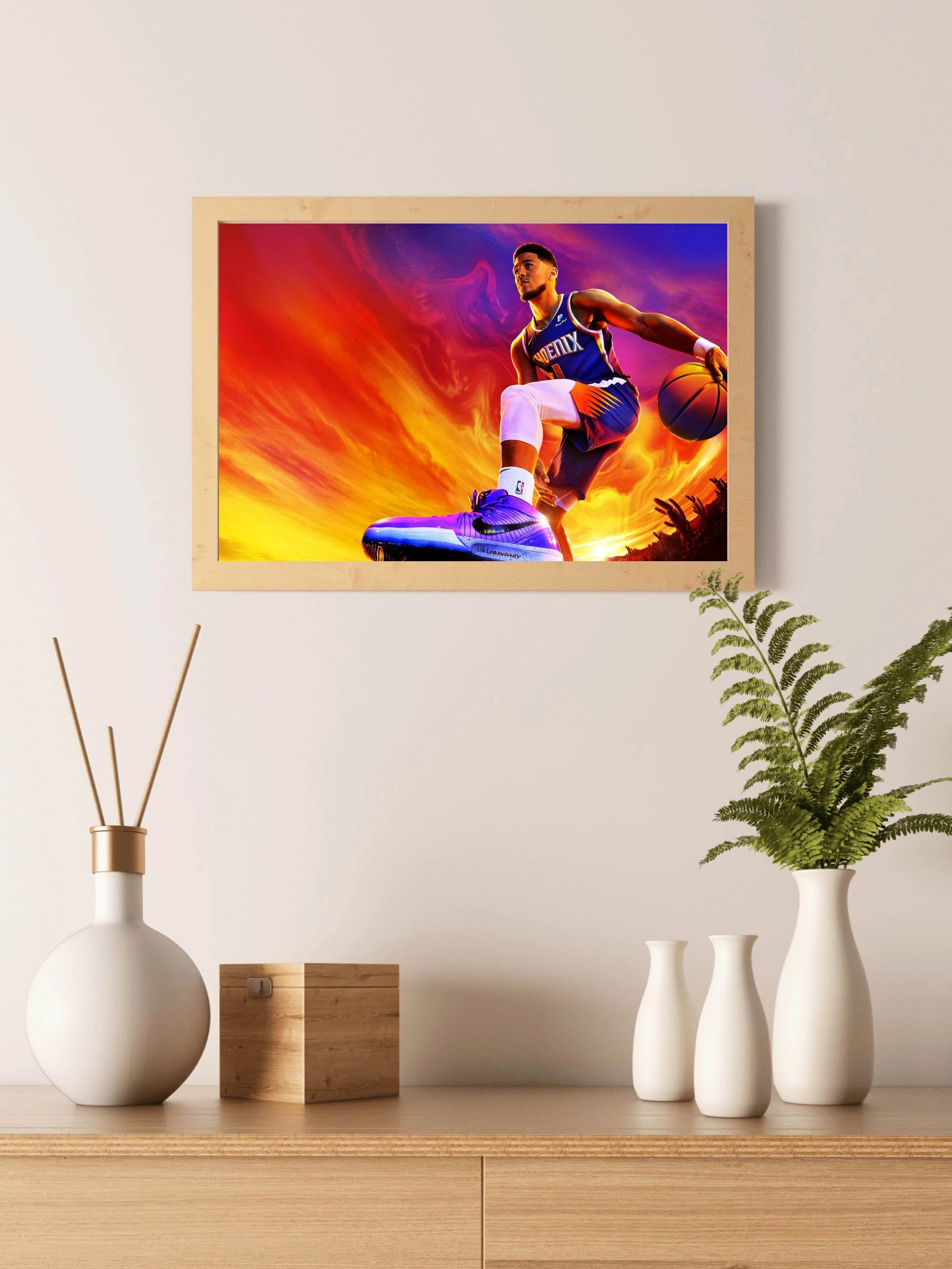 NBA 2K23 Gaming Wall Art - beink online art store