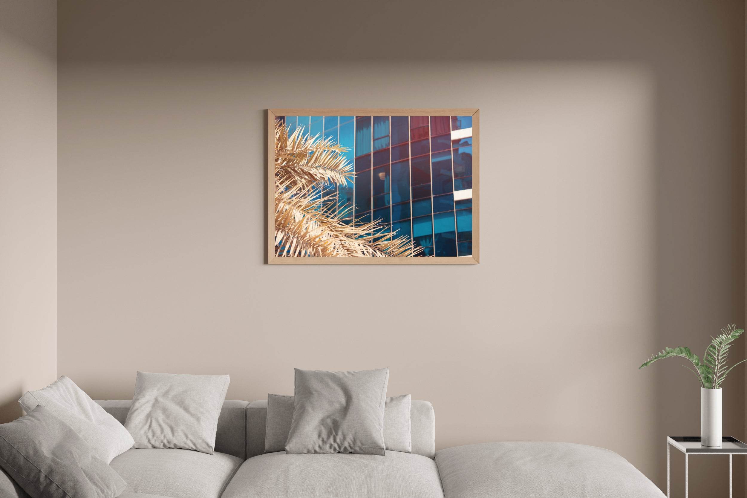 Shadows of Palm Artwork - beink online art store