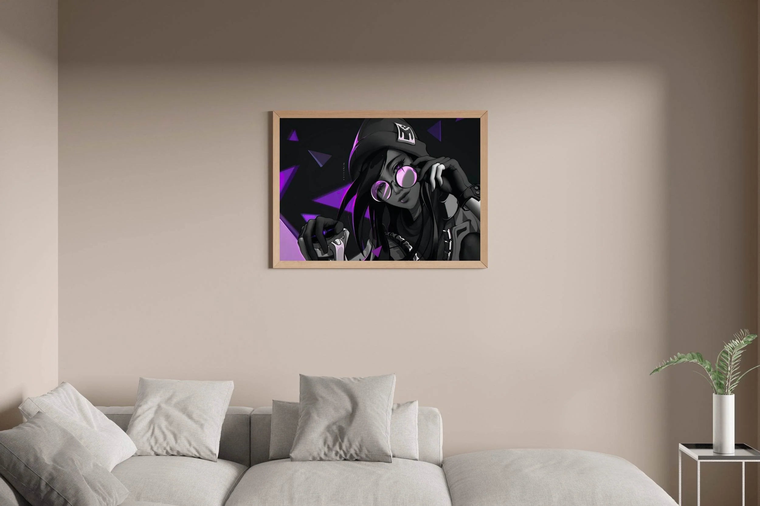 Kalorant Killjoy Gaming Wall Art - beink online art store