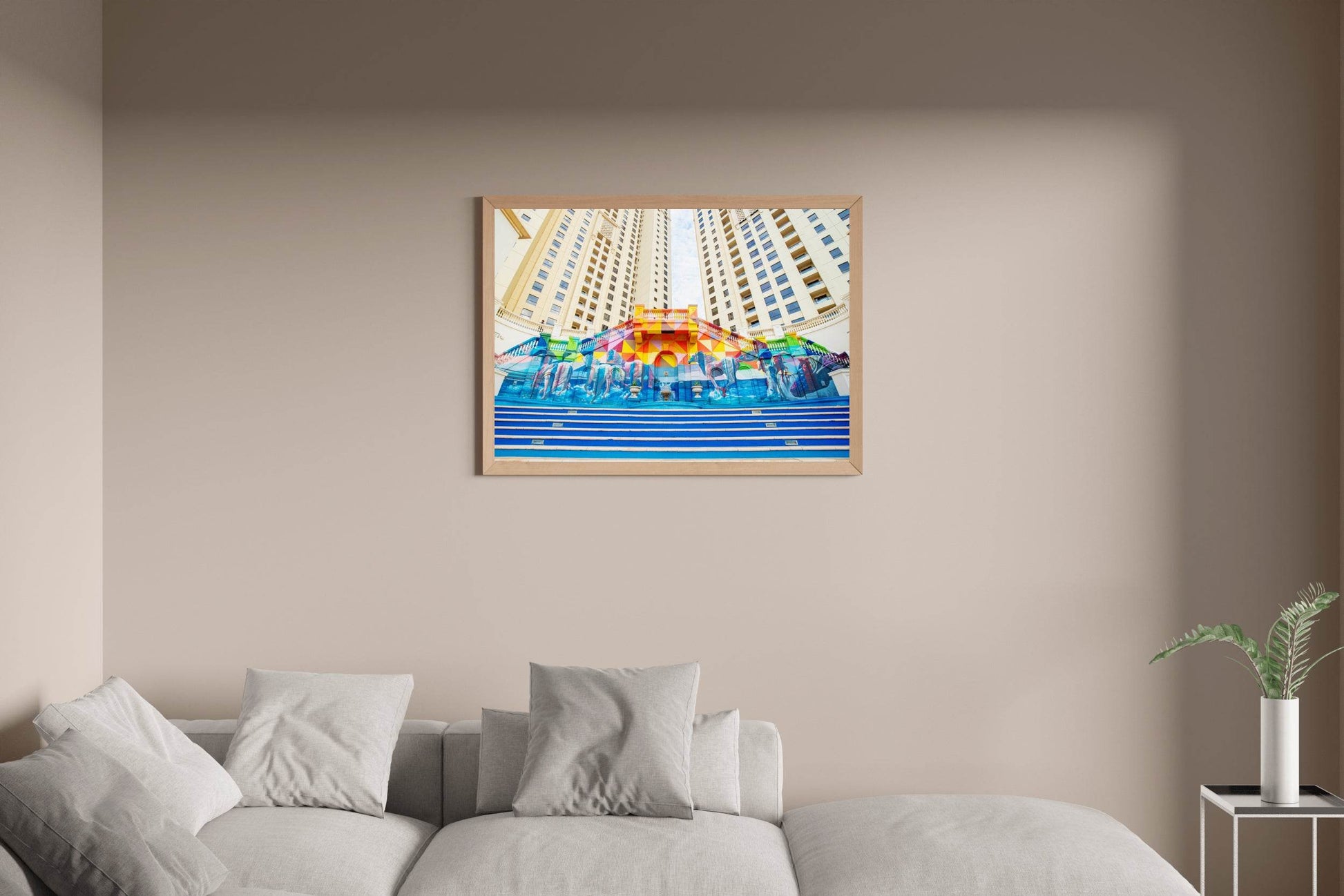 A Vibrant Cityscape Wall Art - beink online art store