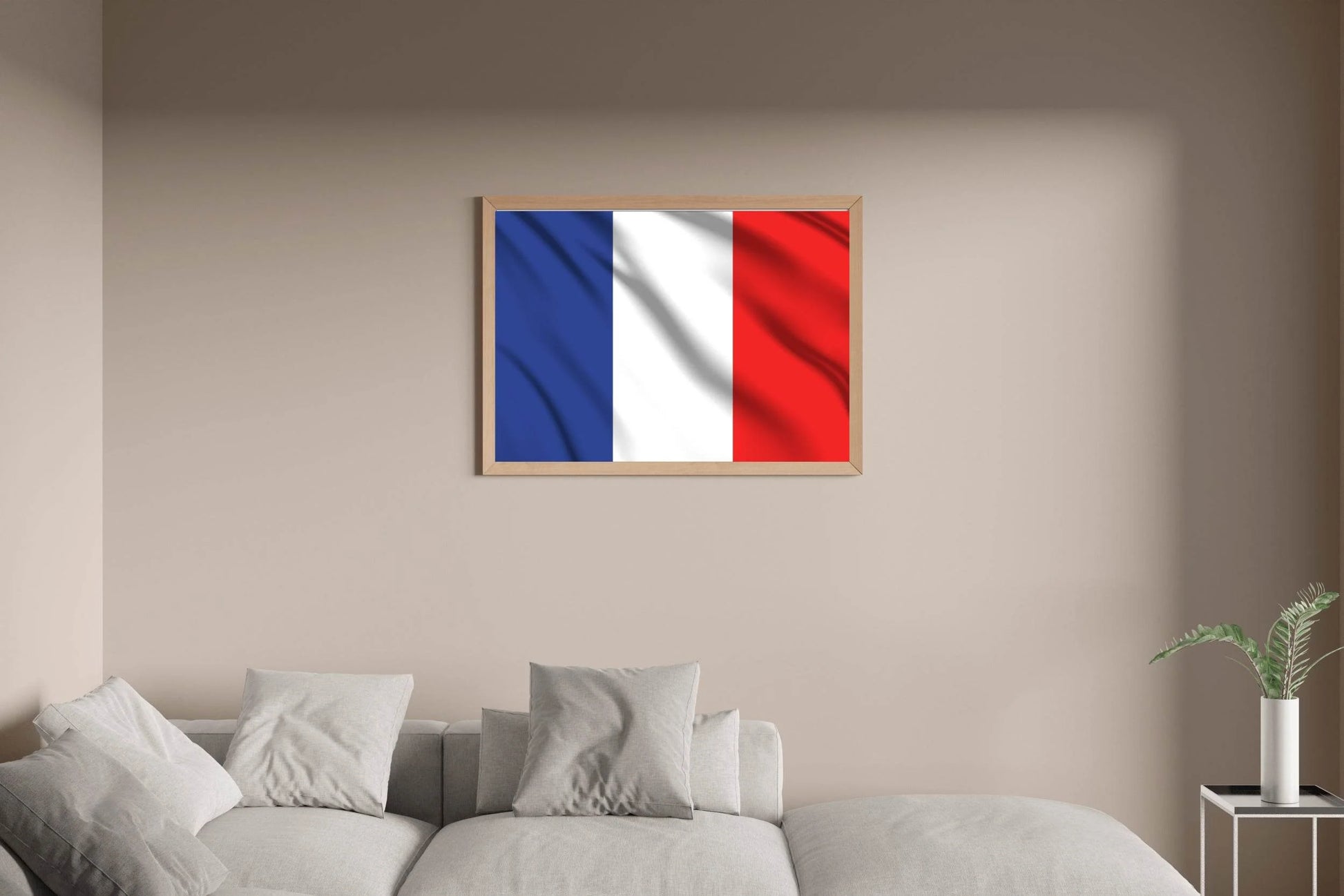 France National Flag Wall Art - beink online art store