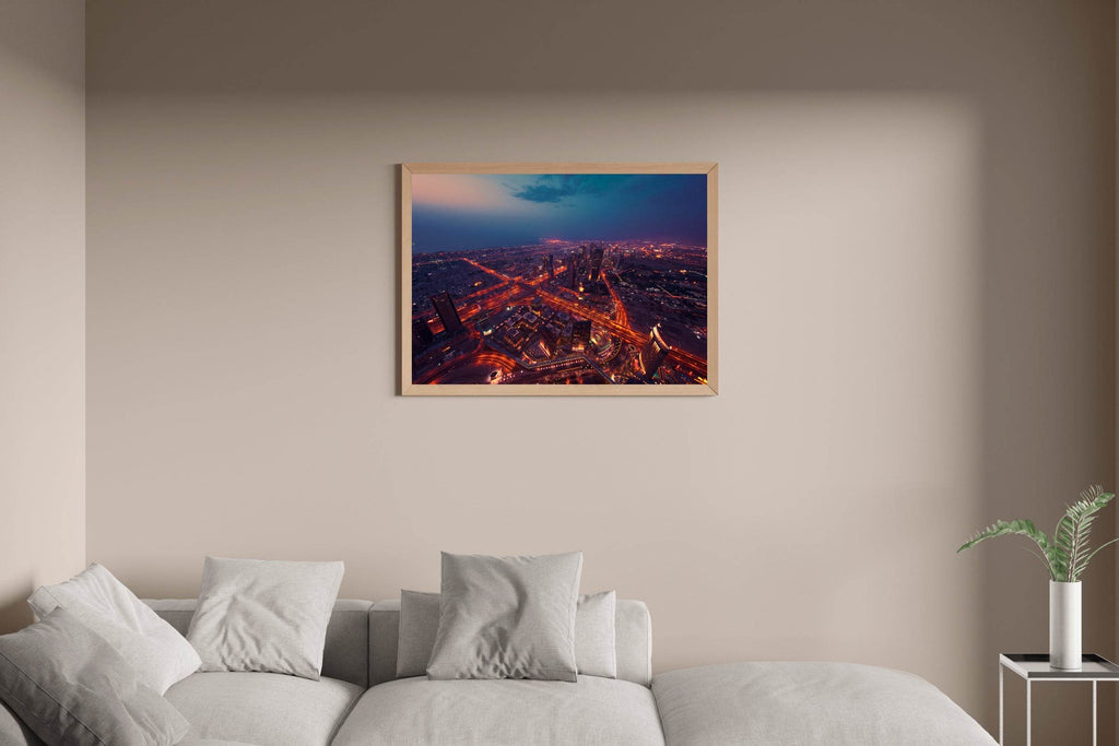 A Bustling Metropolis Wall Art - beink online art store
