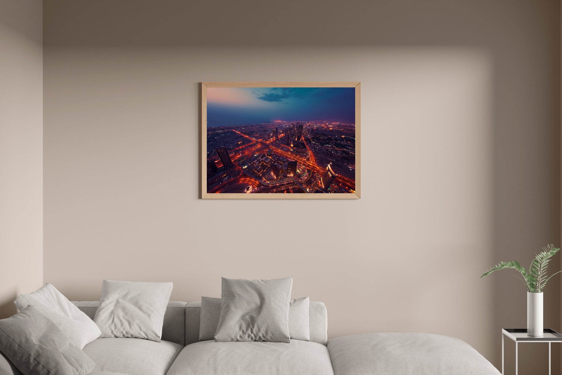 A Bustling Metropolis Wall Art - beink online art store