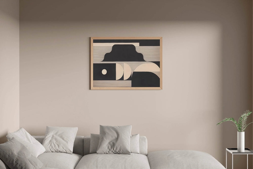 Geometric Harmony Modern Wall Art - beink online art store