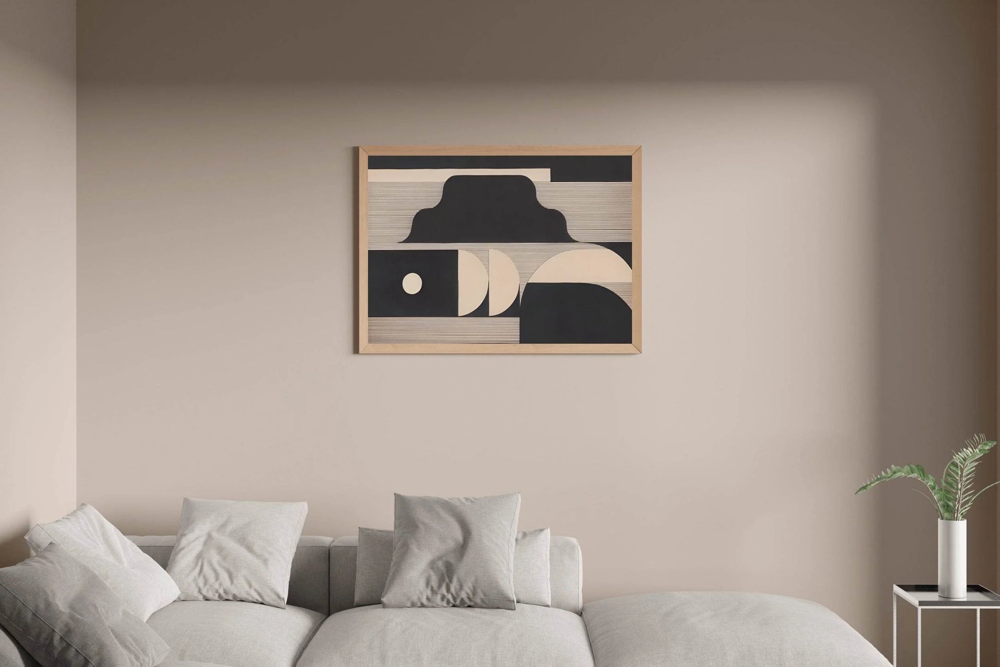 Geometric Harmony Modern Wall Art - beink online art store