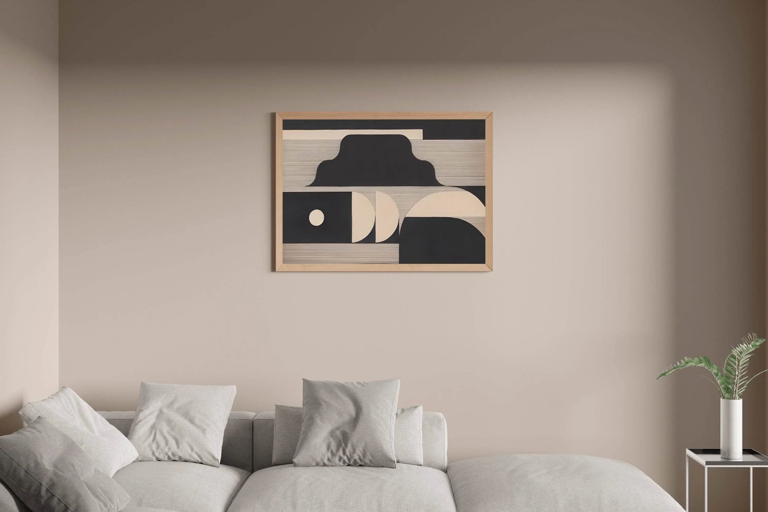 Geometric Harmony Modern Wall Art - beink online art store