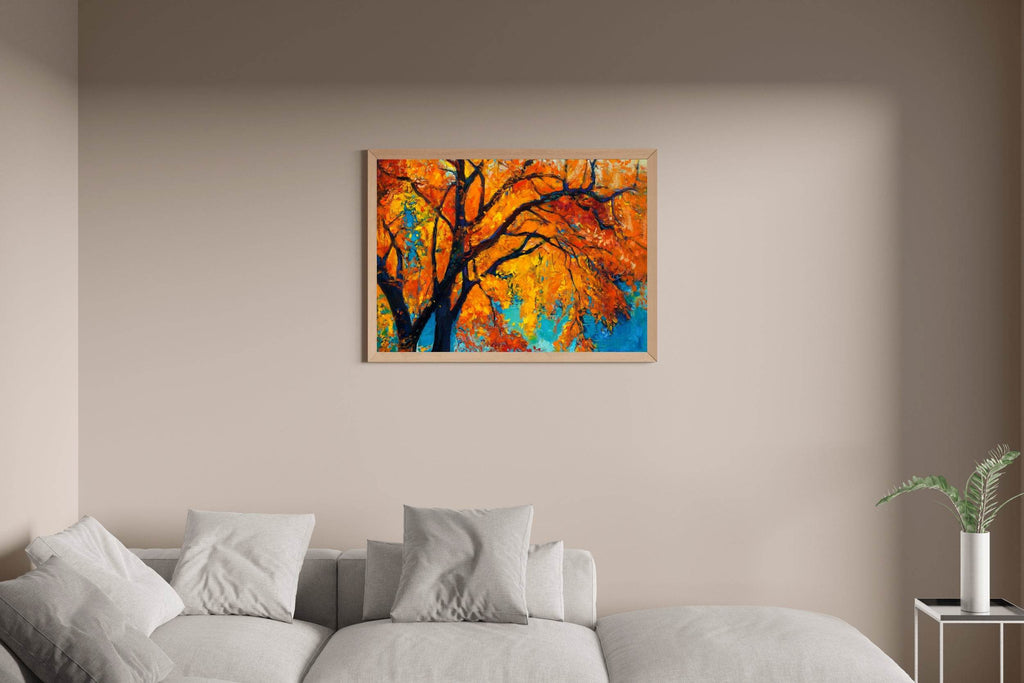 Autumn Tree Canvas Wall Art - beink online art store