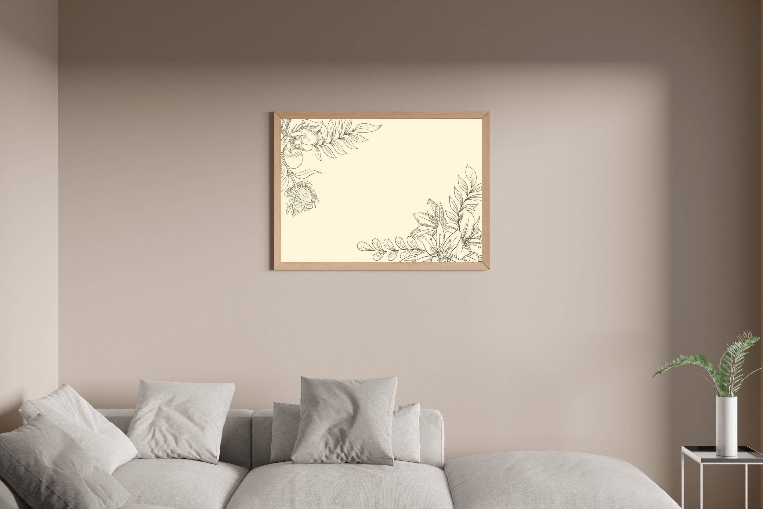 Vintage Plant Drawing Line Art - beink online art store