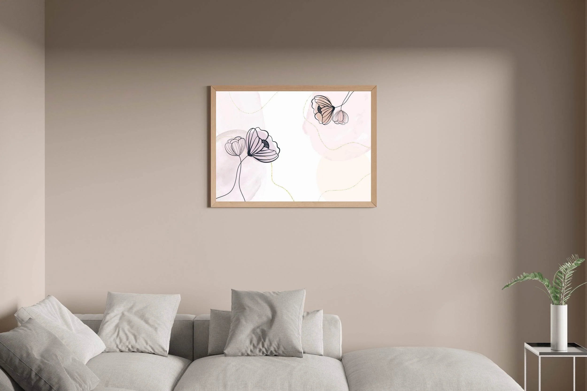 Beautiful Llily Flowers Wall Art - beink online art store