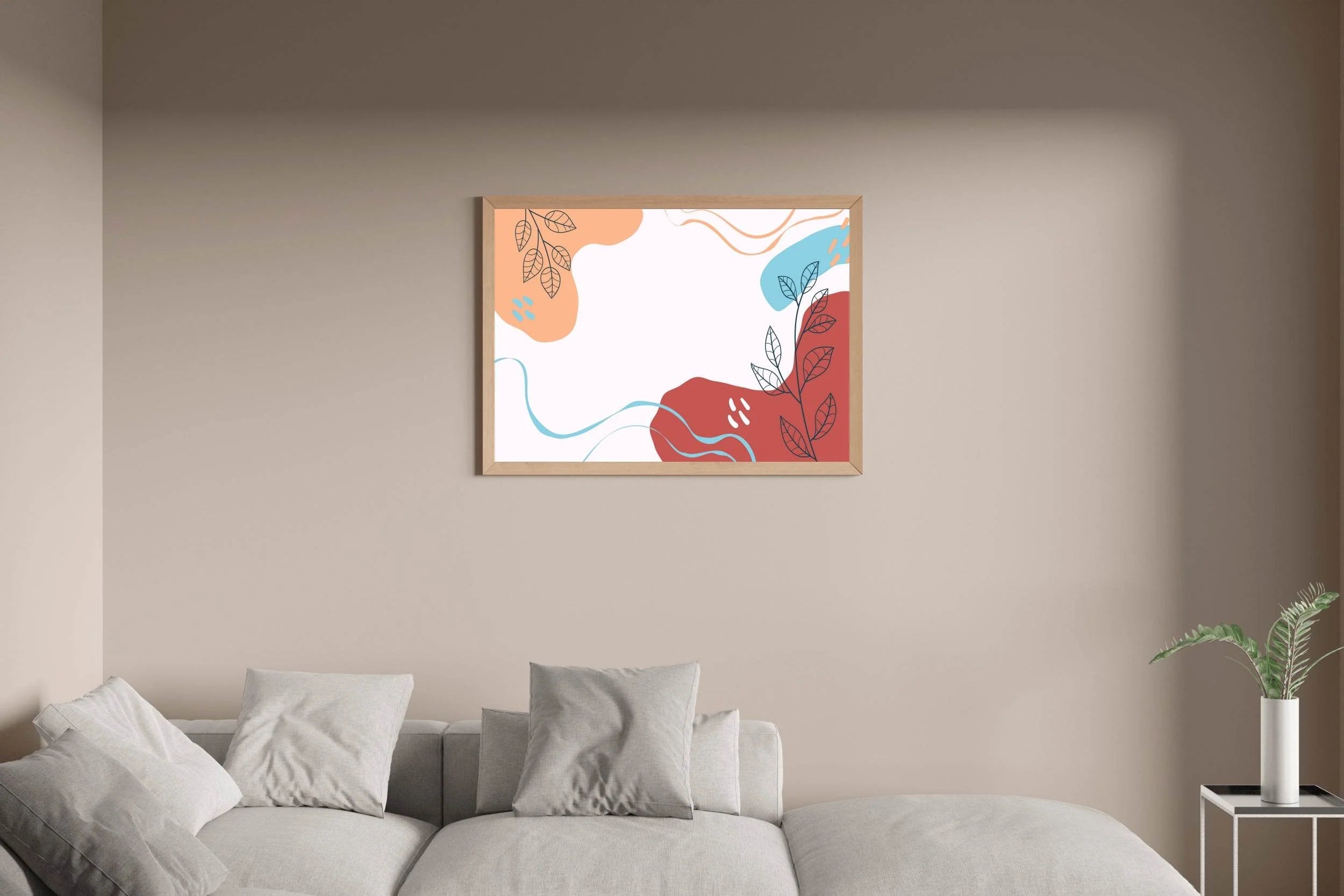 Autumn Leaves Frame Wall Art - beink online art store
