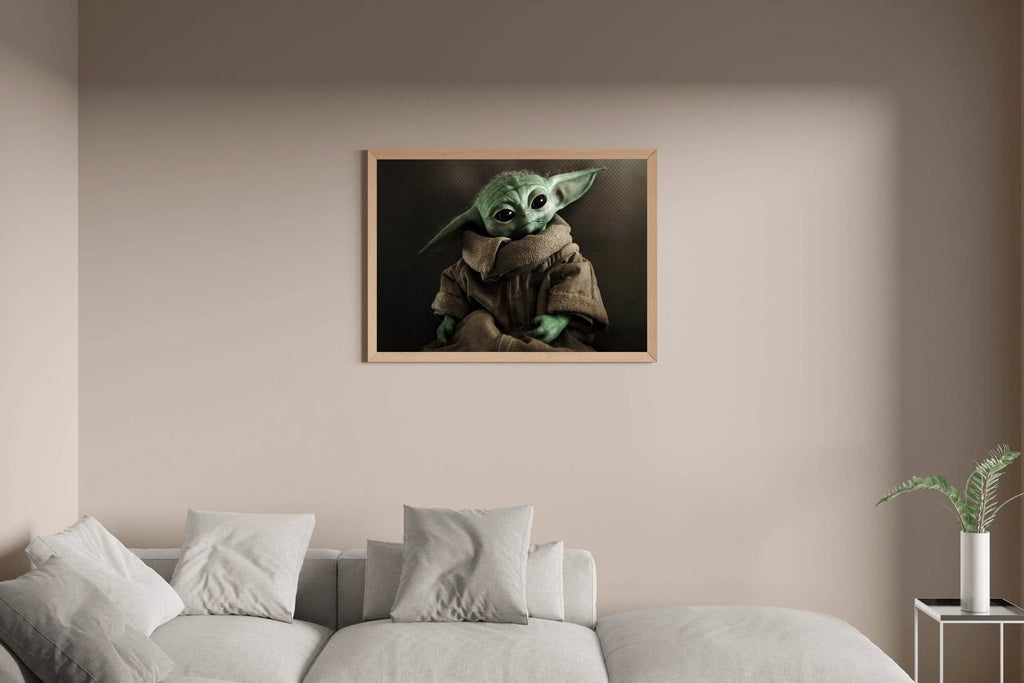 Star Wars Grogu Wall Art - beink online art store