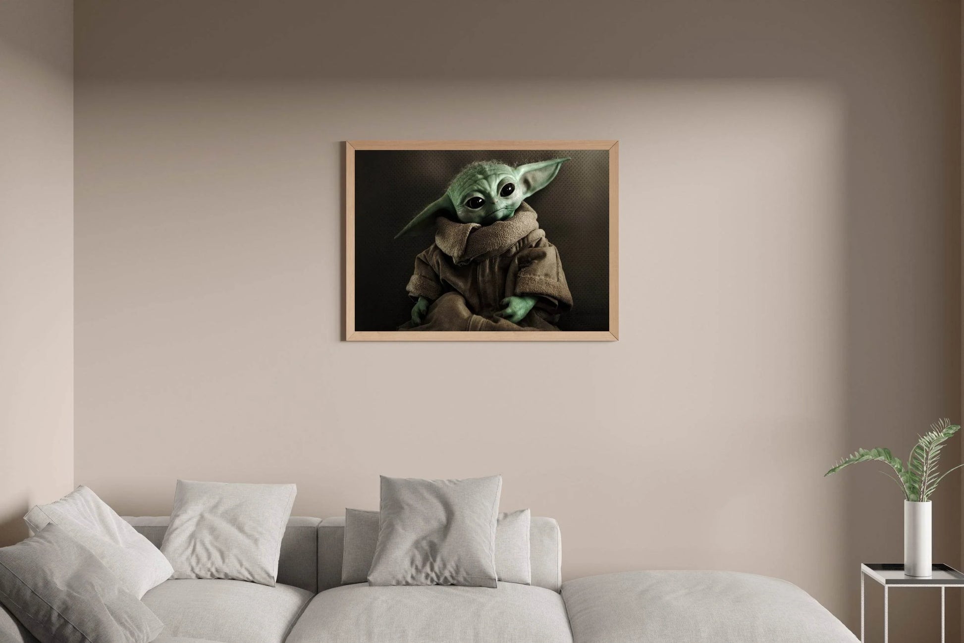 Star Wars Grogu Wall Art - beink online art store