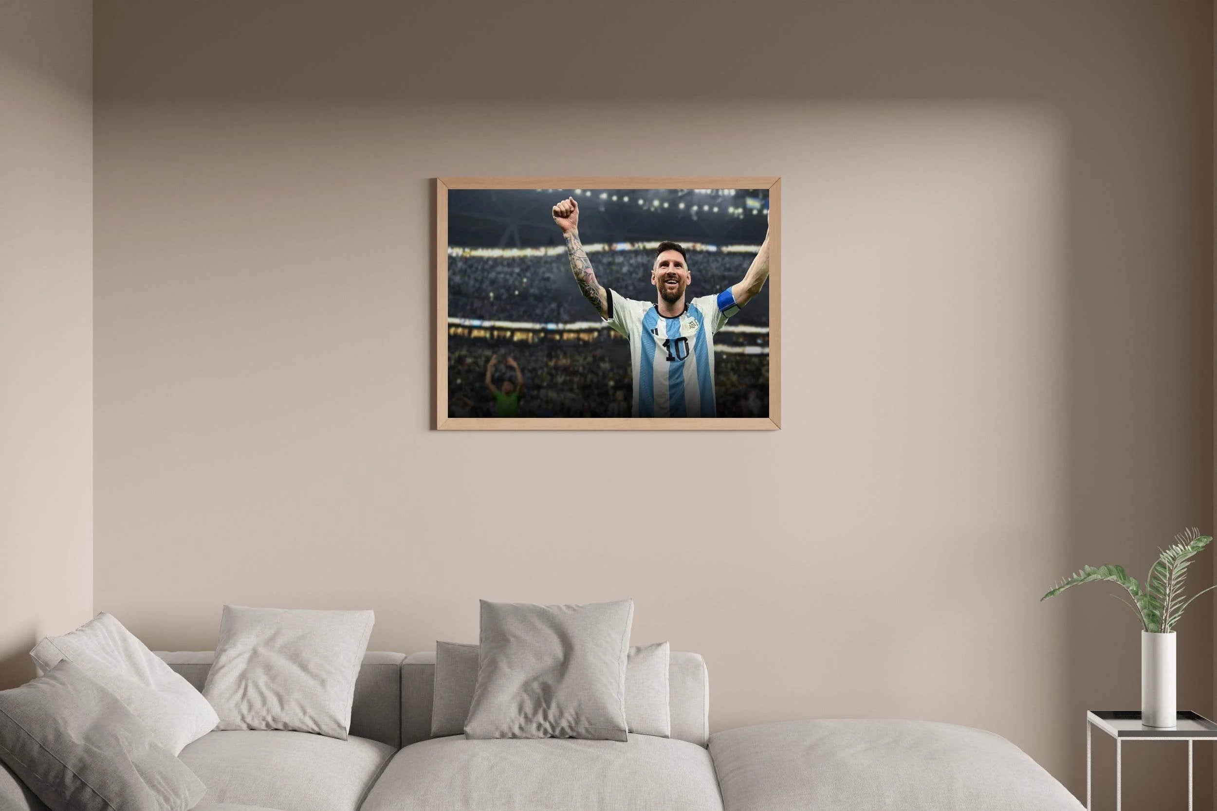 Football Messi Stadium Wall Art - beink online art store