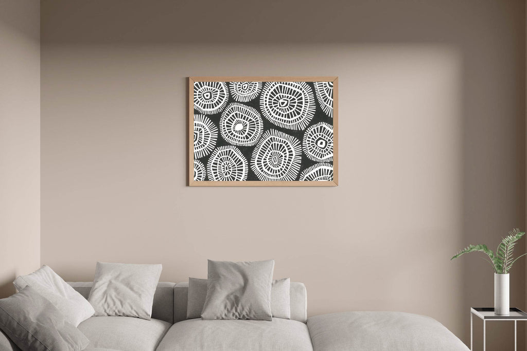 Tribal Tapestry Modern Wall Art - beink online art store