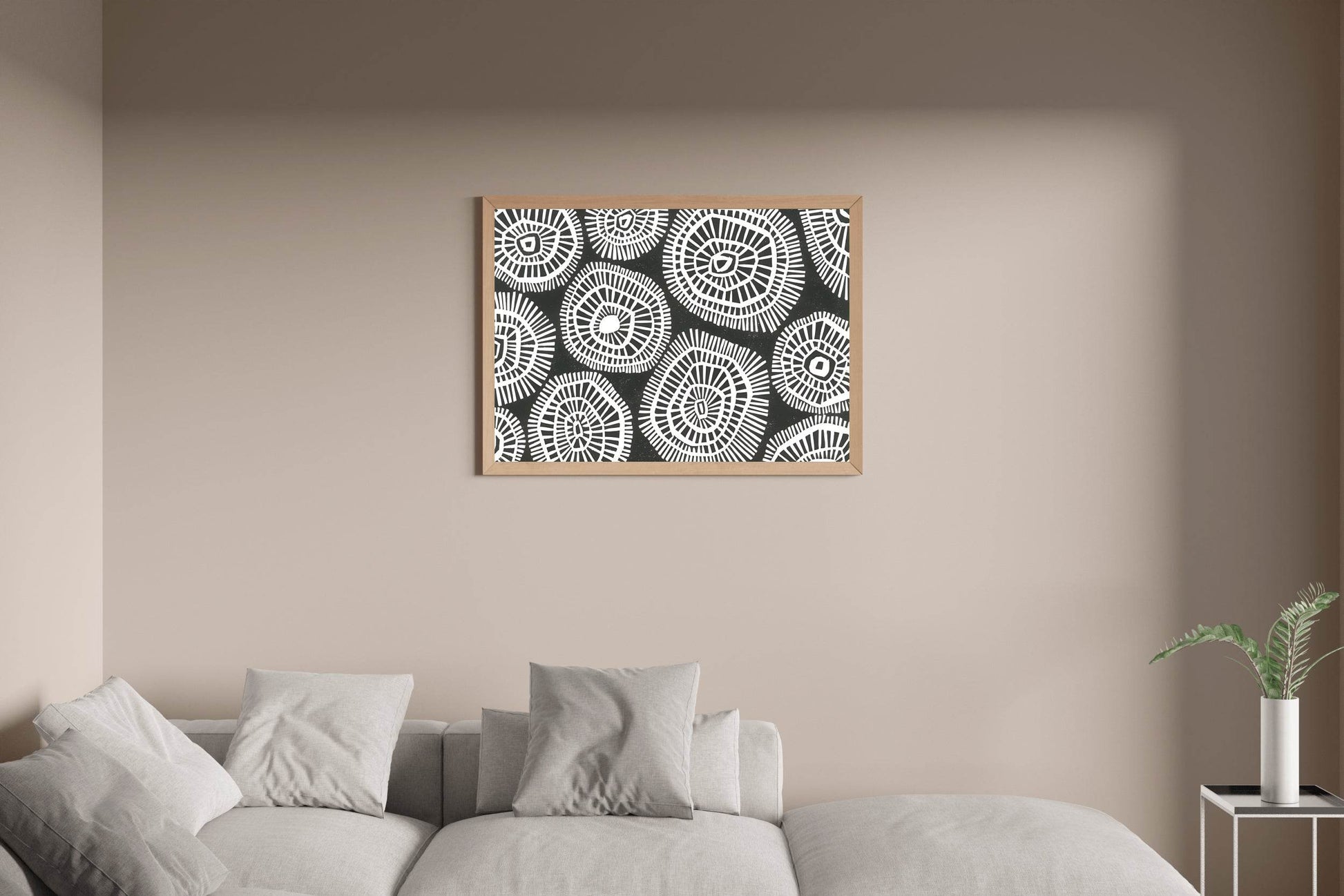Tribal Tapestry Modern Wall Art - beink online art store