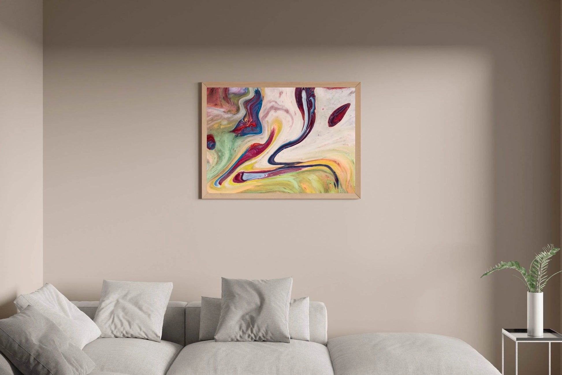 Irregular Patterns Abstract Wall Art - beink online art store