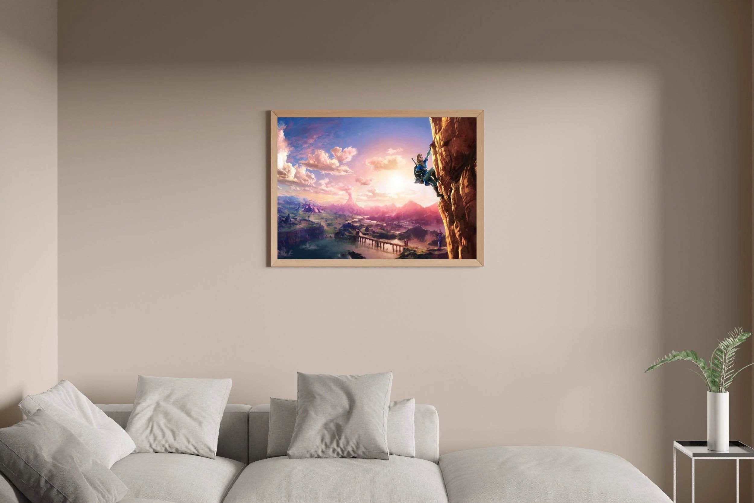 The Legends of Zelda Gaming Wall Art - beink online art store