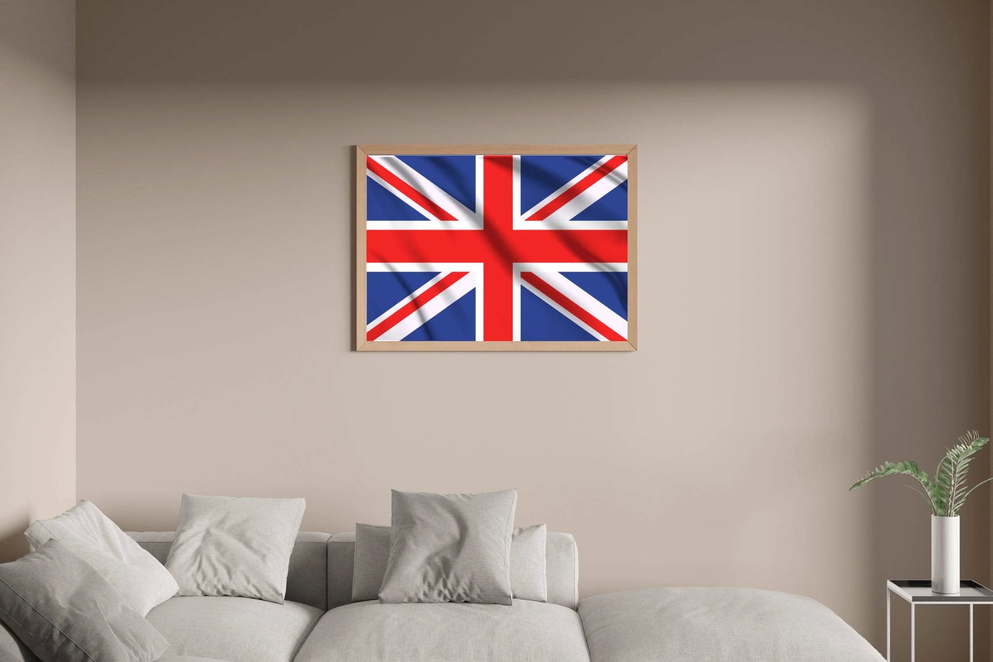 Union Jack National Flag Wall Art - beink online art store