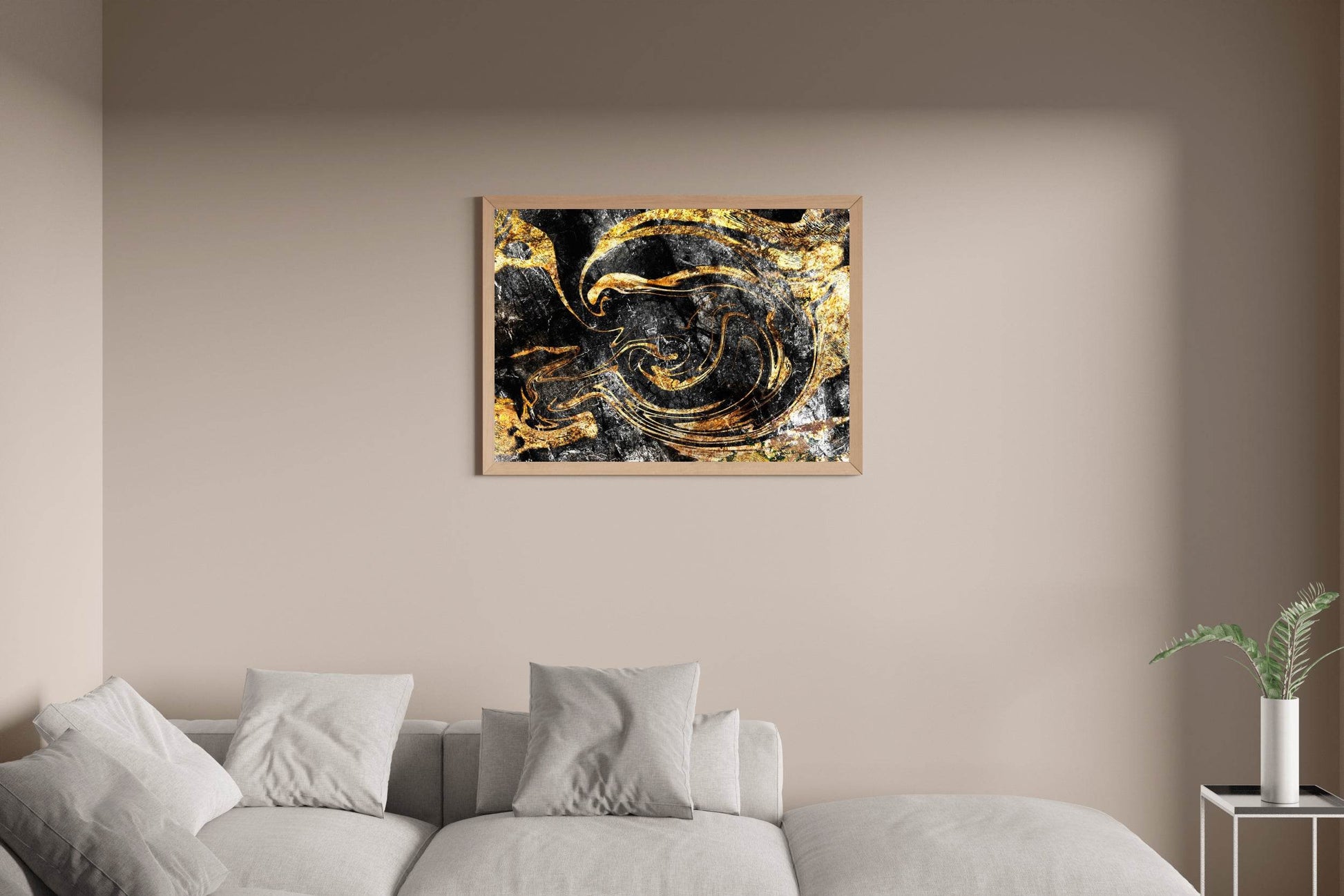 Anconda Brush Abstract Wall Art - beink online art store